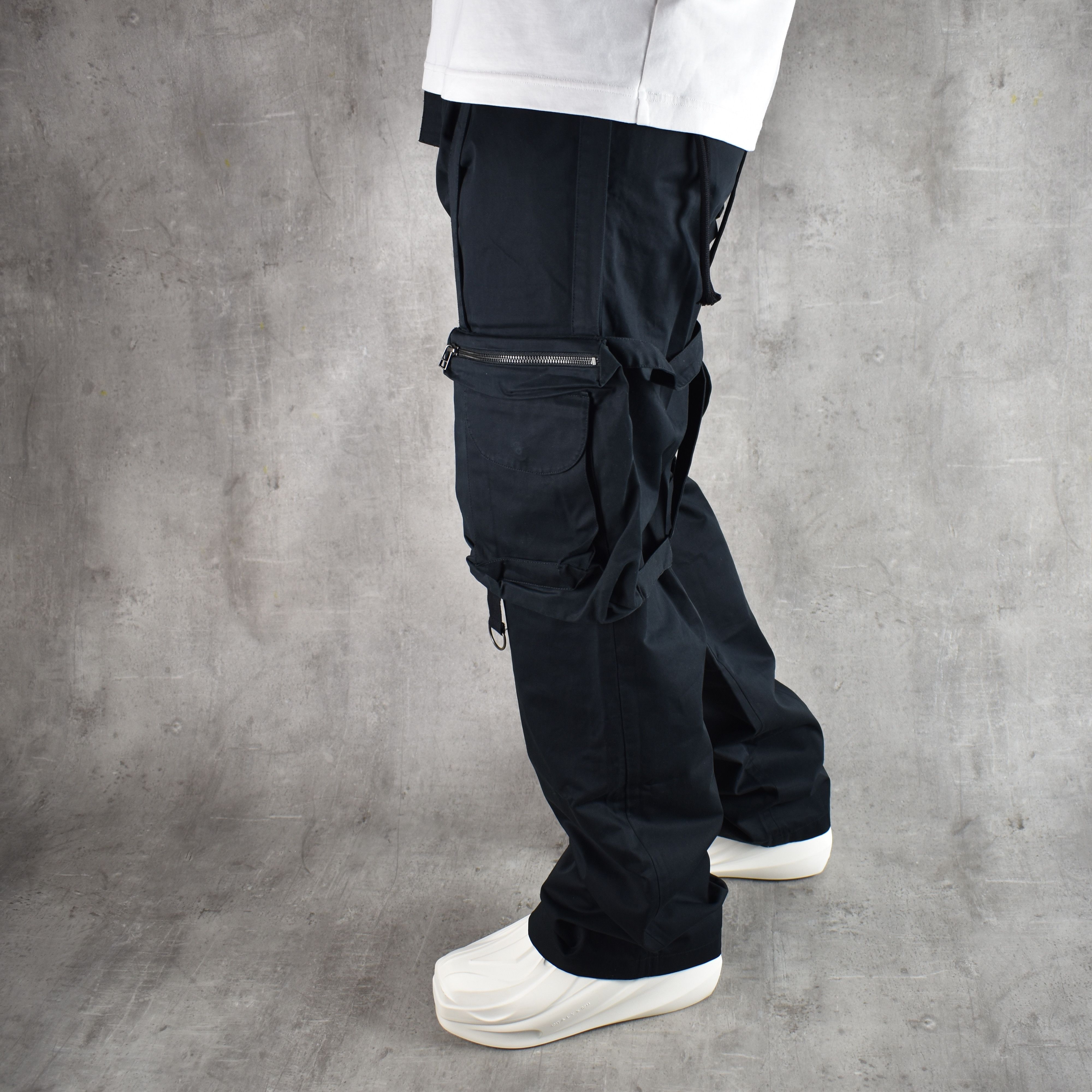 Raf Simons Archive Redux SS03 Consumed Parachute Bondage Cargo Pants Size US 32 / EU 48 - 2 Thumbnail