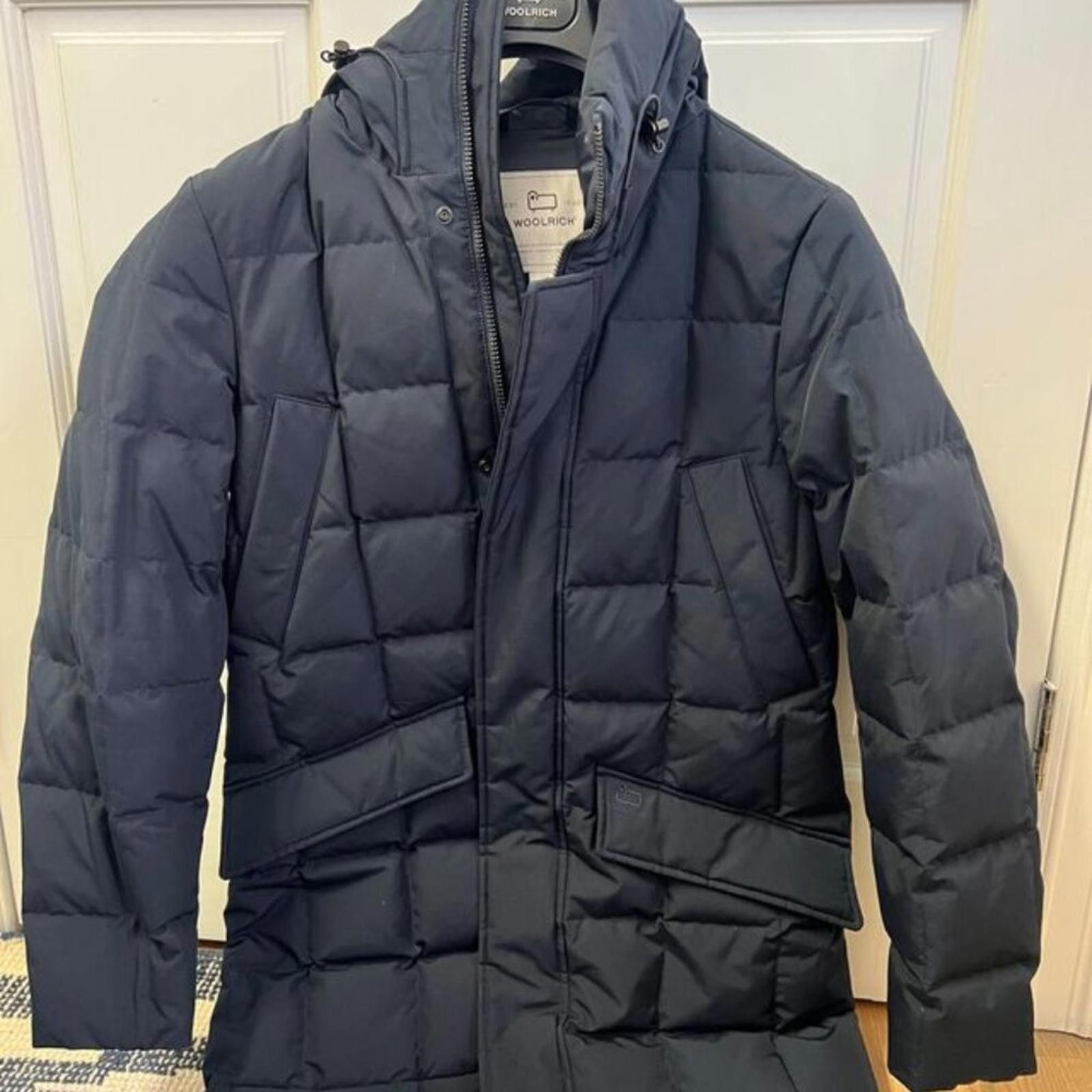 Woolrich Woolen Mills Blizzard Parka in Ramar Cloth - Men - Blue Size US S / EU 44-46 / 1 - 1 Thumbnail