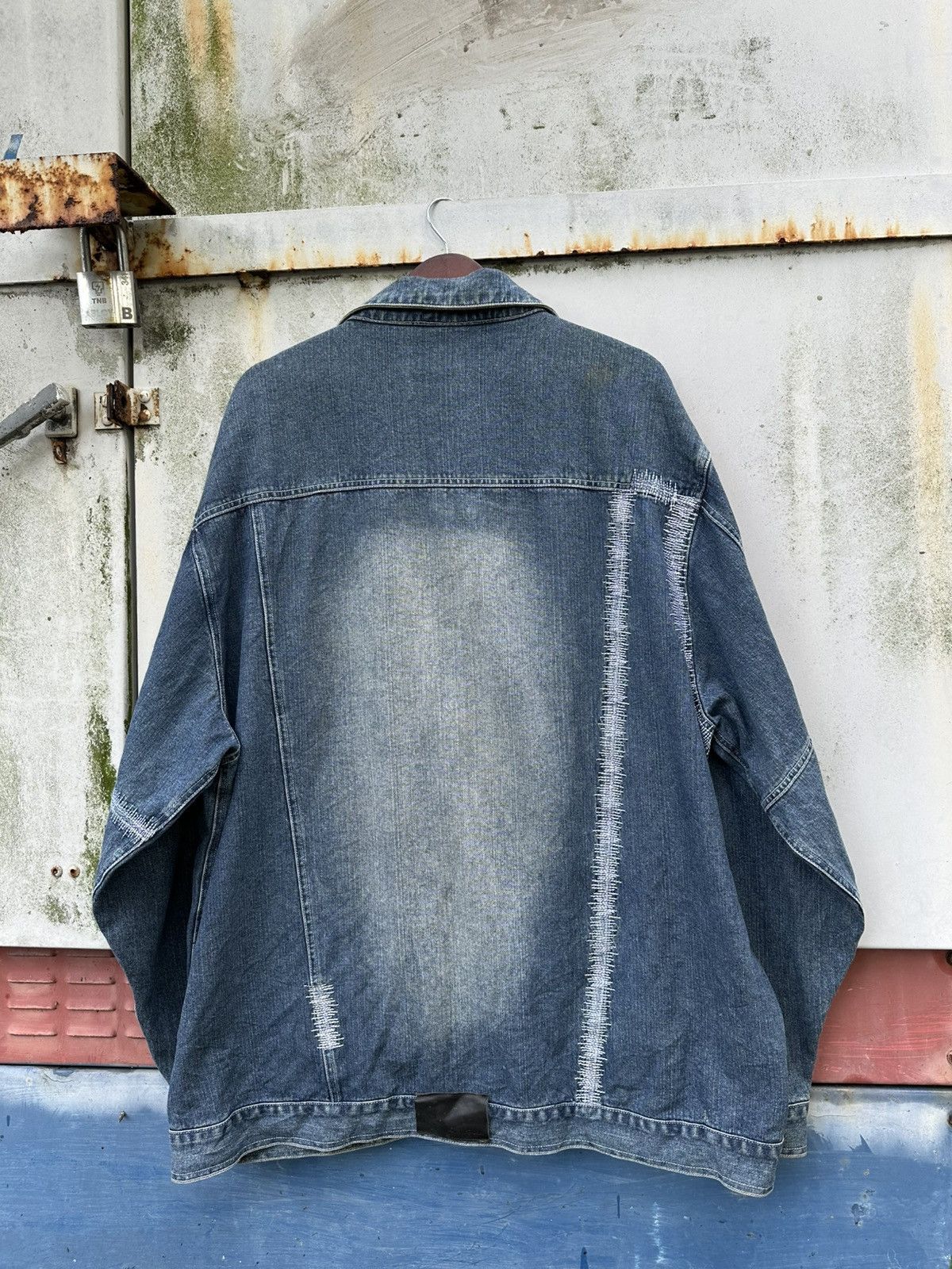 Sean John 👹Vintage Sean John Oversized Trucker Jacket Size US XXL / EU 58 / 5 - 7 Thumbnail