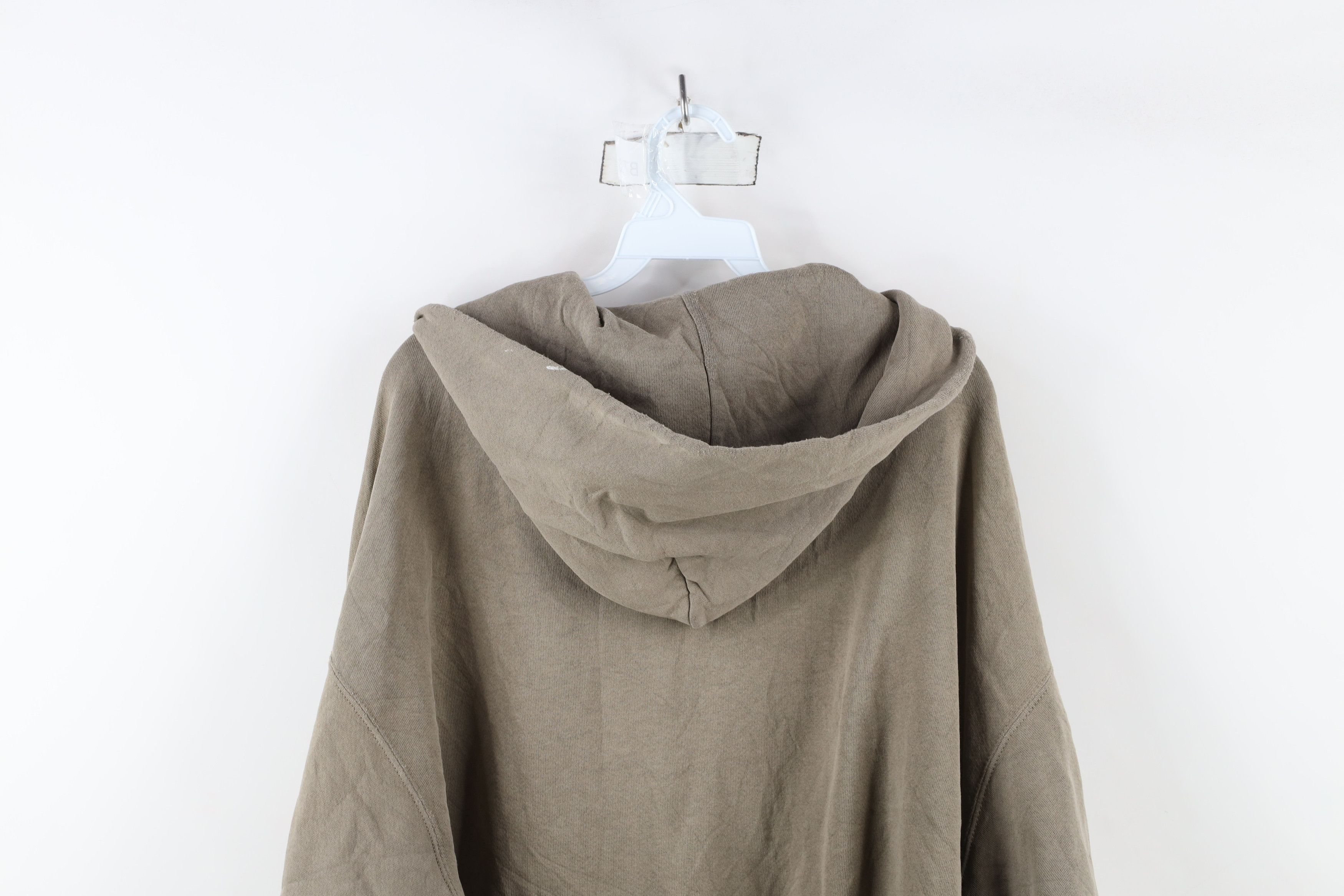 Nike × Vintage Vintage 90s Nike Scott Cetner Swoosh Hoodie Sweatshirt Gray Size US XL / EU 56 / 4 - 11 Thumbnail