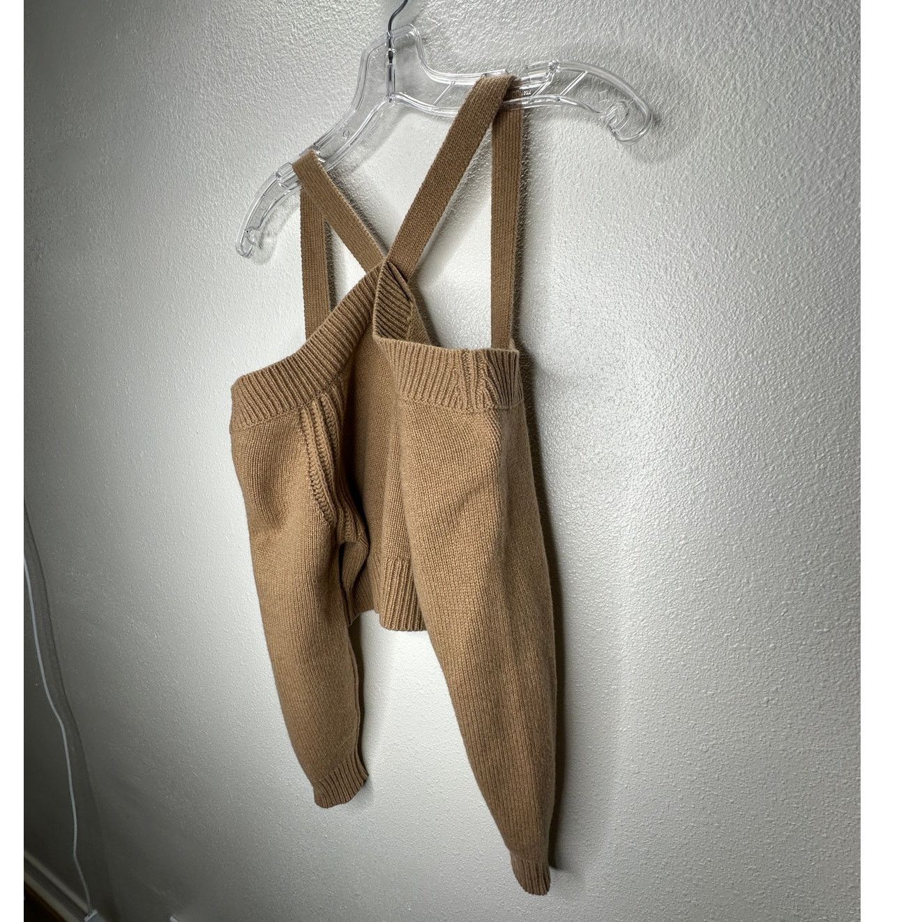INTERMIX Intermix Beige Rumi Cold Shoulder V-Neck Button Cardigan P Size S / US 4 / IT 40 - 14 Thumbnail