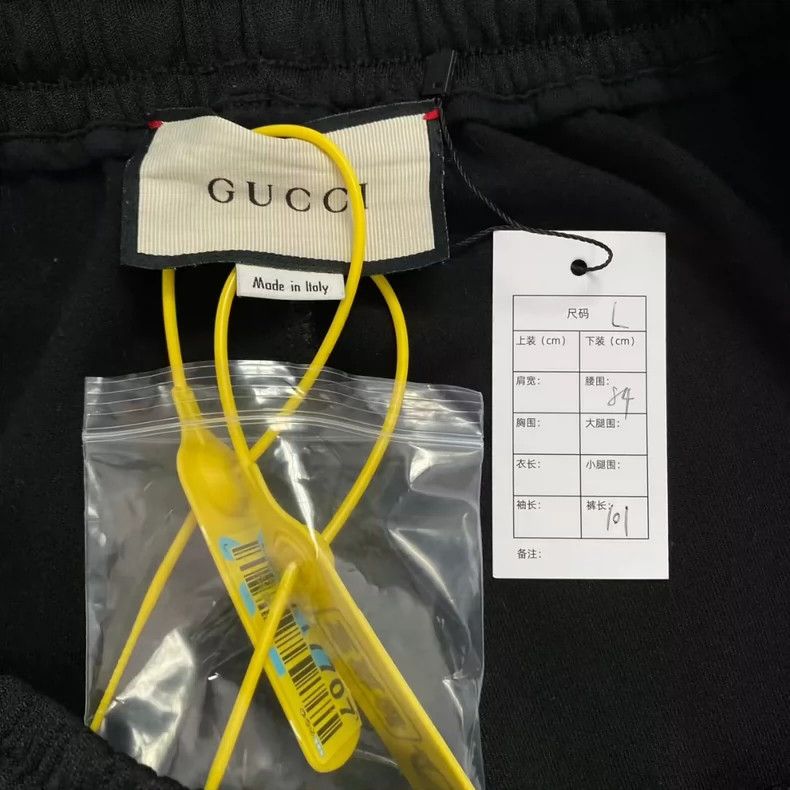 Gucci Gucci Size L Side snake print old flower sweatpants size L Size US 34 / EU 50 - 3 Thumbnail