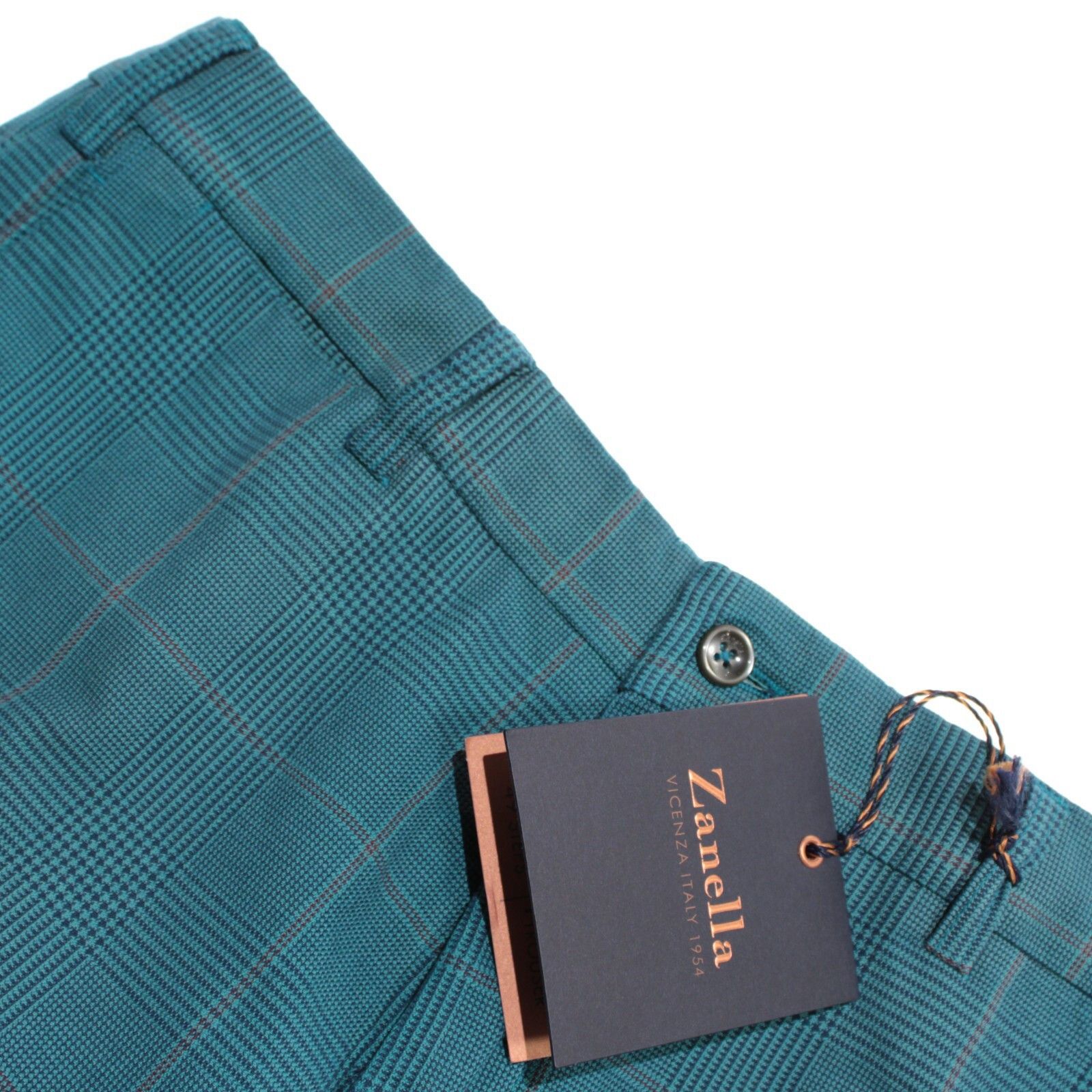 Zanella Zanella New with tags Chino Size 32 US In Blue Size US 32 / EU 48 - 1 Thumbnail