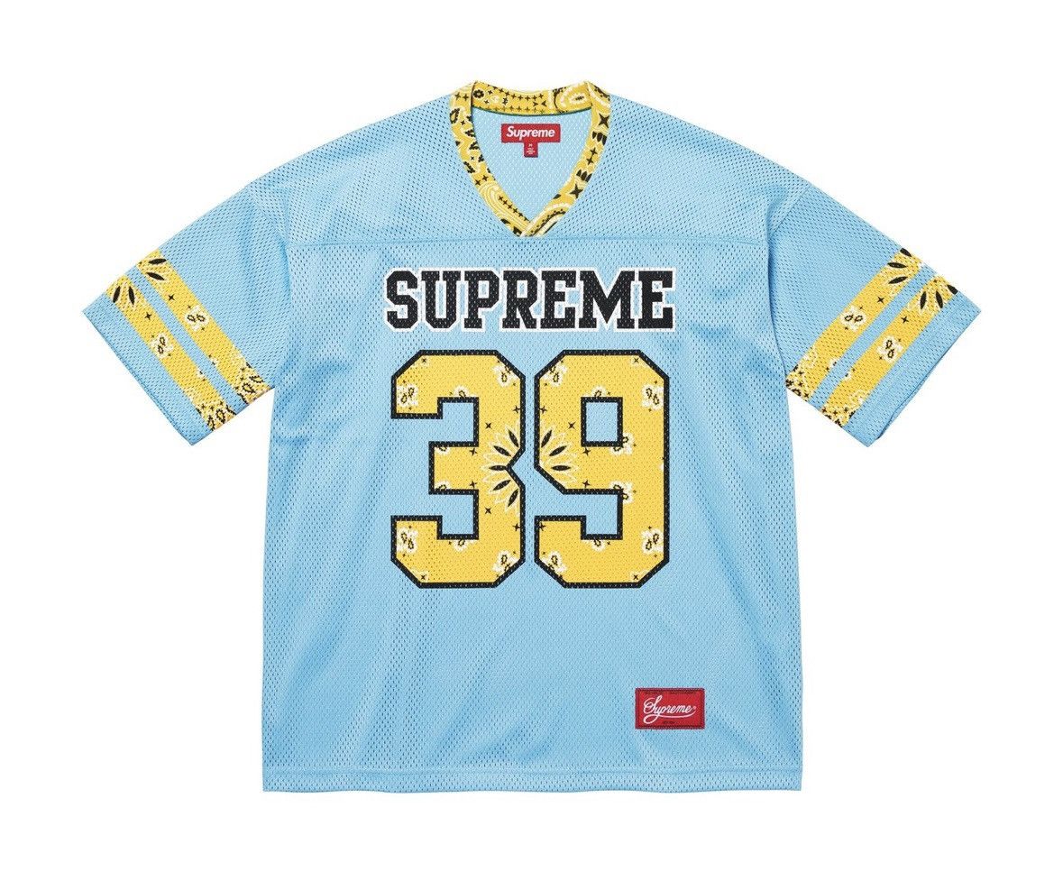 Supreme Supreme Bandana Football Jersey Blue Small SS25 Brand New Size US S / EU 44-46 / 1 - 5 Thumbnail