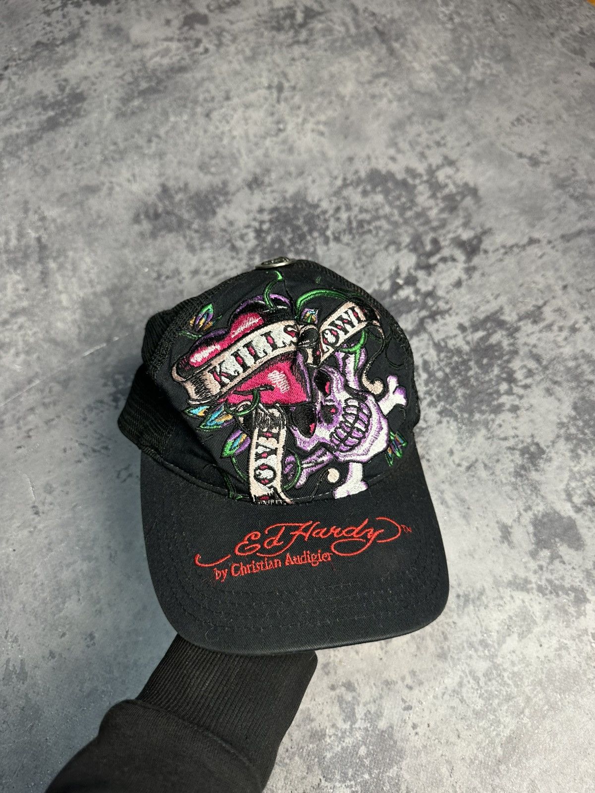 Ed Hardy Cap Ed hardy Black Size ONE SIZE - 1 Thumbnail
