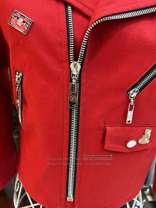 Other Louis Vuitton Red Logo Women's Jacket . Size S / US 4 / IT 40 - 1 Thumbnail