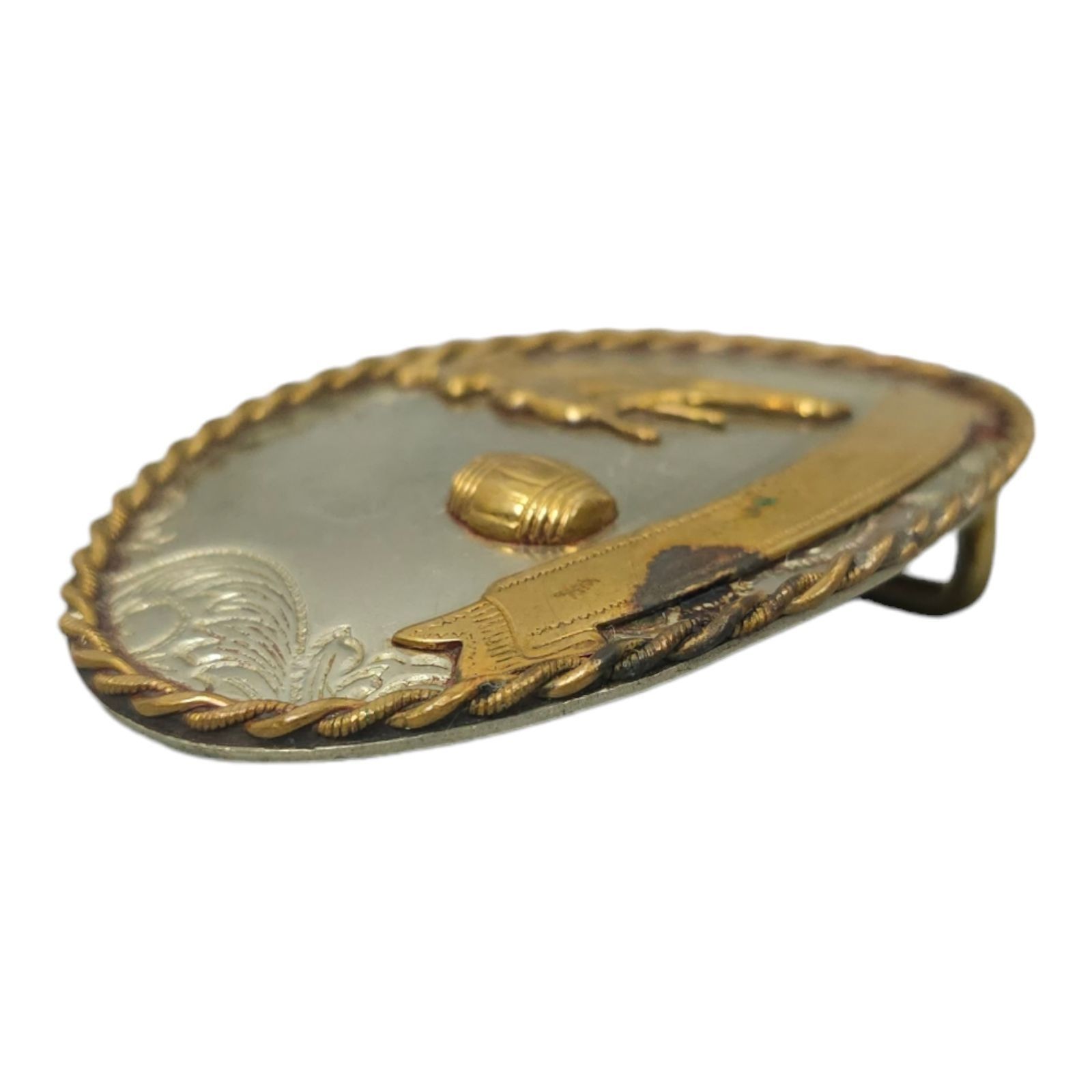 Other Western Barrel Racing Rodeo Vintage Cowboy Belt Buckle Size ONE SIZE - 13 Thumbnail