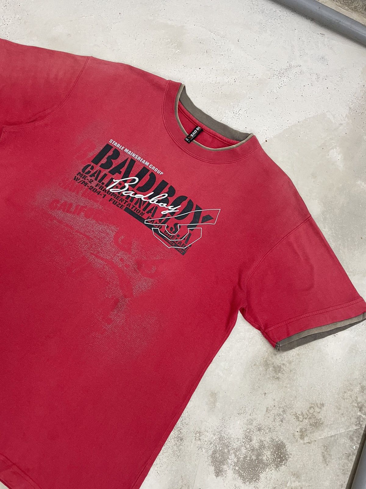 20471120 × If Six Was Nine × Japanese Brand Bad Boy Brand Certificate Life Poem Faded Layer Tee Size US L / EU 52-54 / 3 - 10 Thumbnail