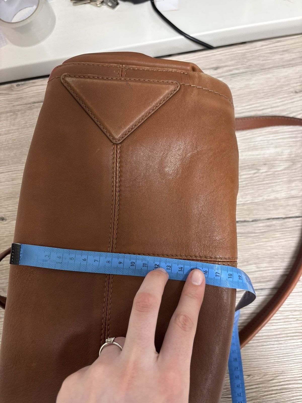 Bally Bally Madria Brown Genuine Leather Handle Bag Shoulder Size ONE SIZE - 25 Thumbnail