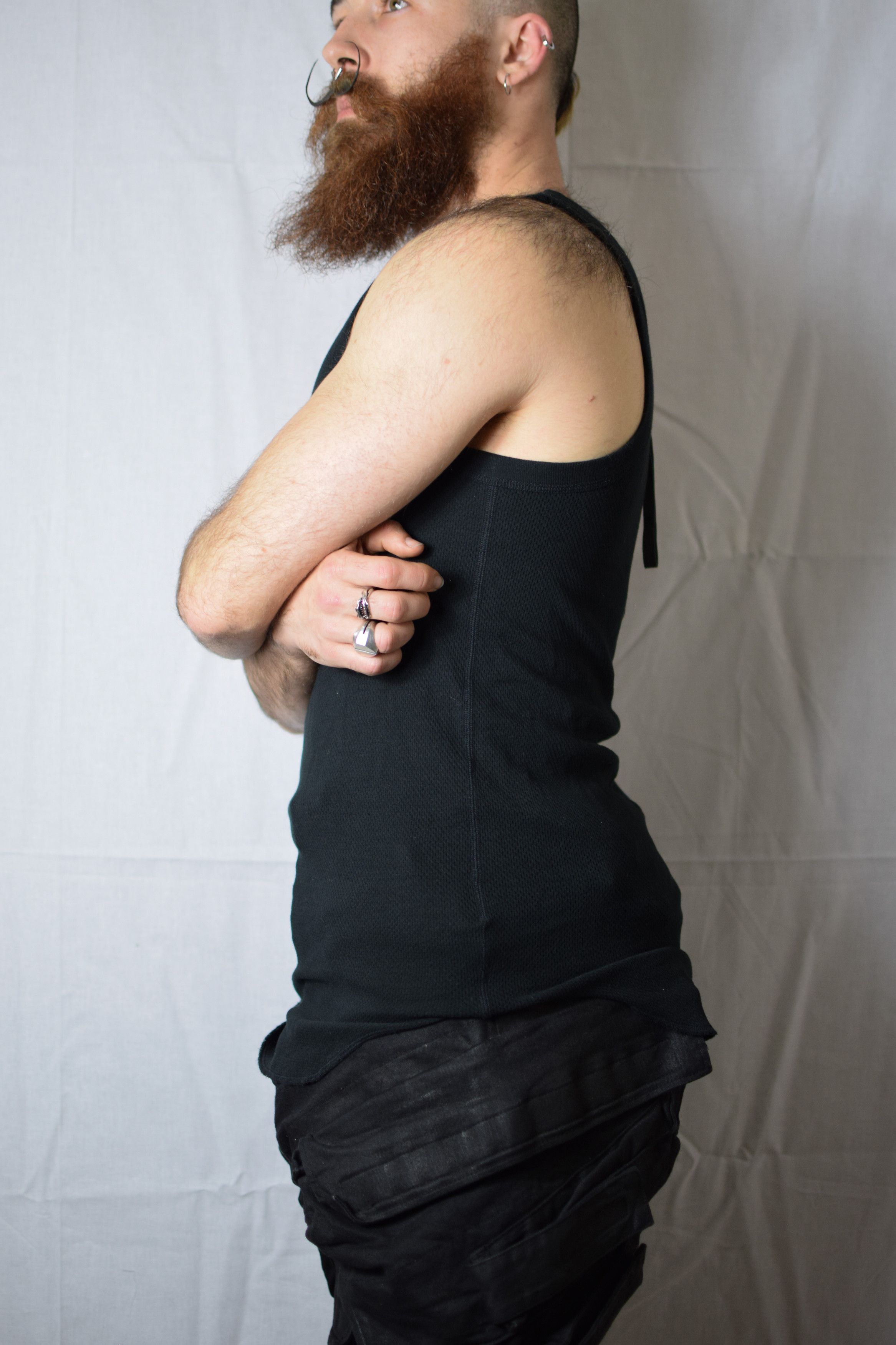 Attachment Attachment Black Tank Top - KJ81-071 Size US M / EU 48-50 / 2 - 5 Thumbnail