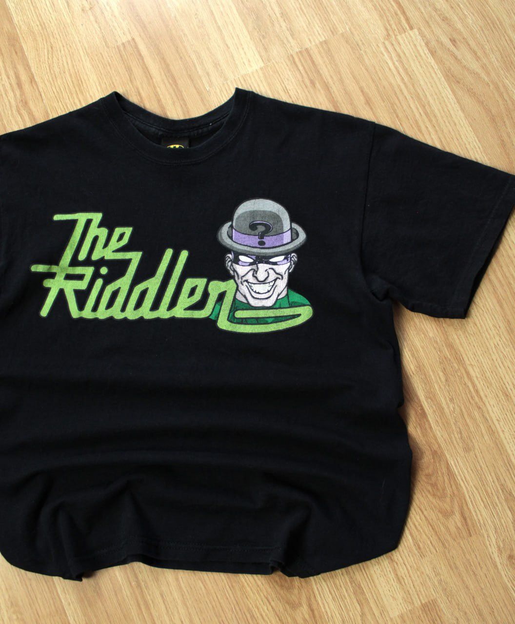 DC Comics 🔥 The Riddler Batman DC Vintage Movie T Shirt Comics Cartoon Size US M / EU 48-50 / 2 - 2 Thumbnail
