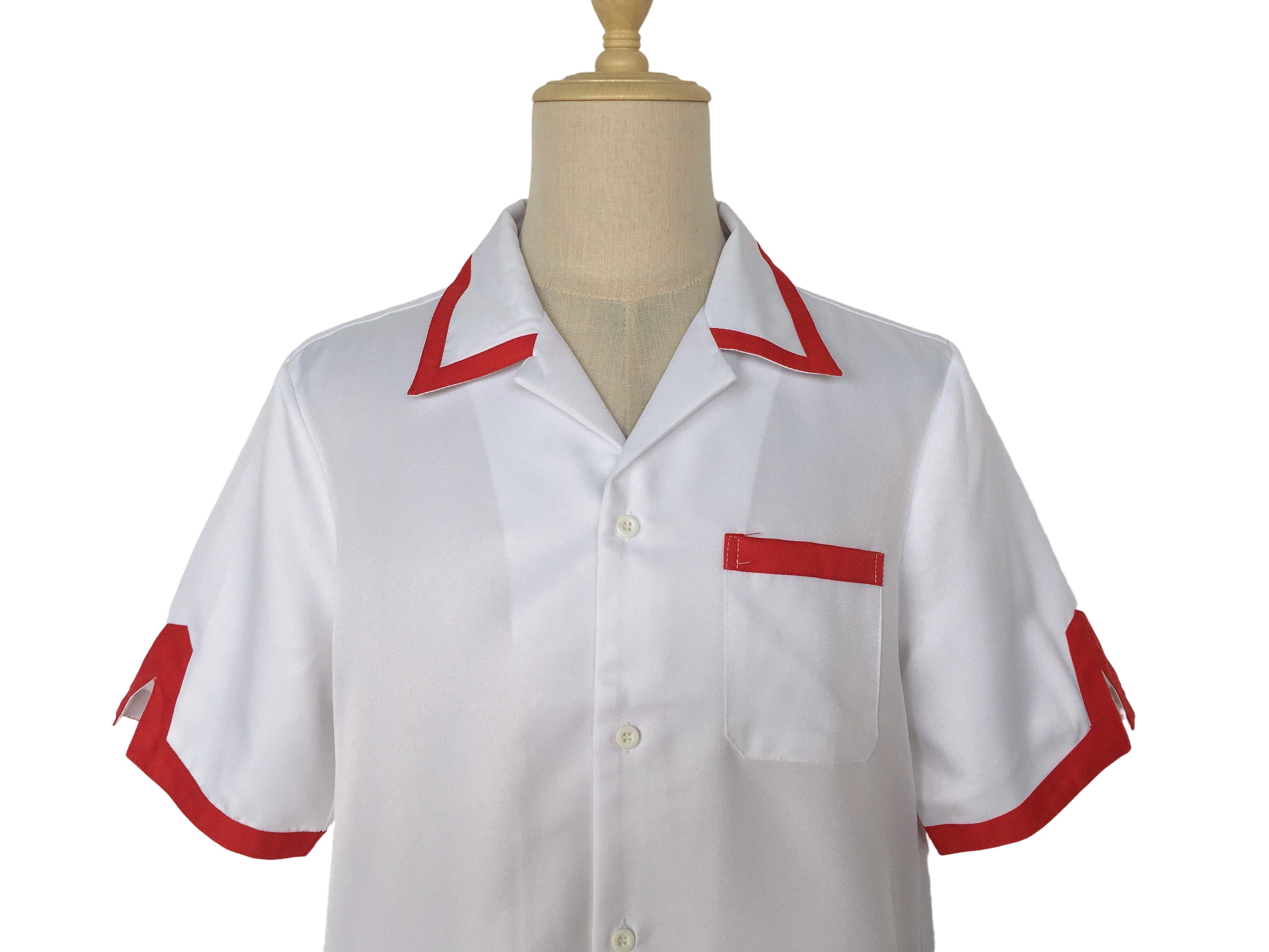 Other Vintage Design Short Sleeve Men Casual Shirt-White Size US XL / EU 56 / 4 - 3 Thumbnail