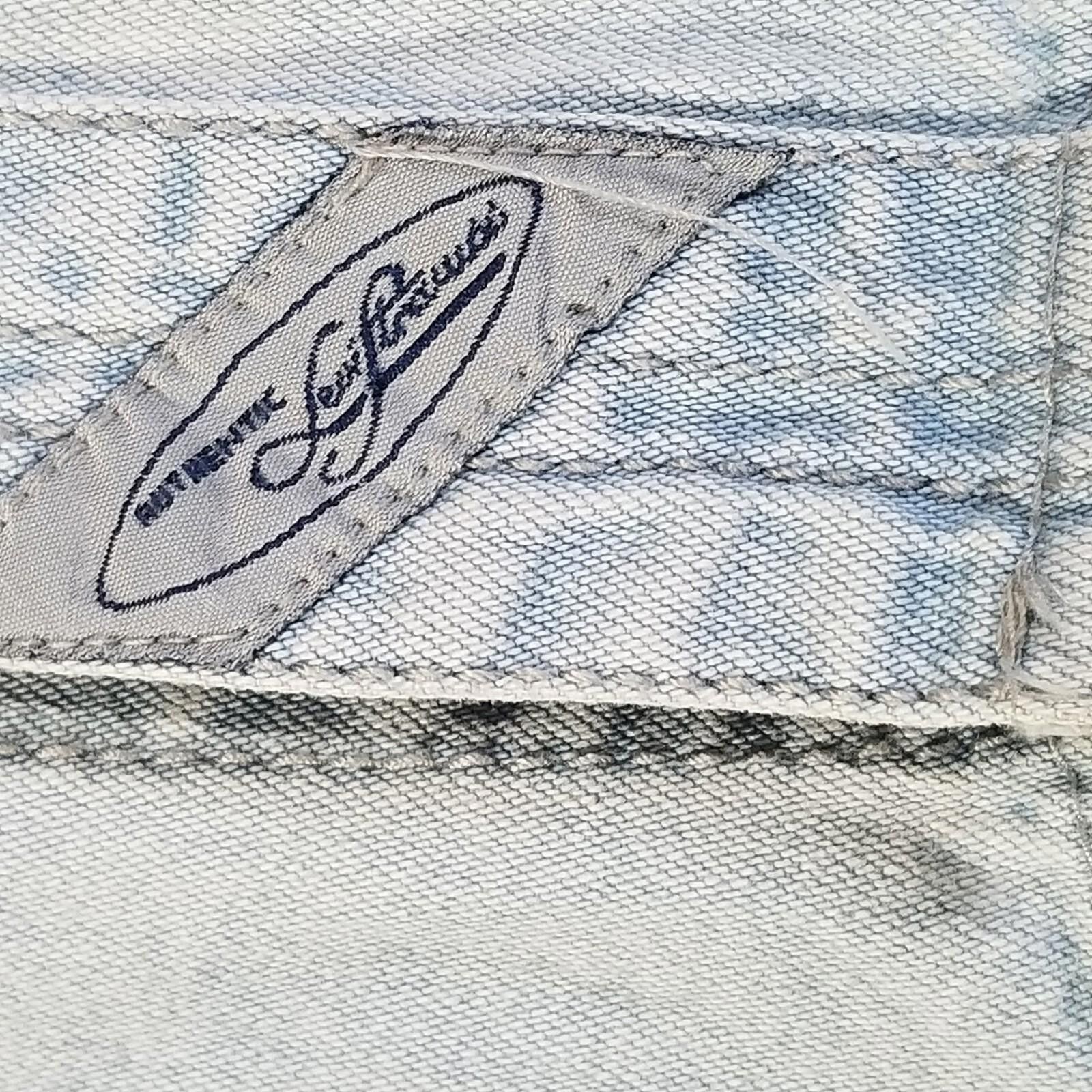 Levi's Levi XL Denim Denver Broncos Sleeveless Button Down Size ONE SIZE - 5 Thumbnail