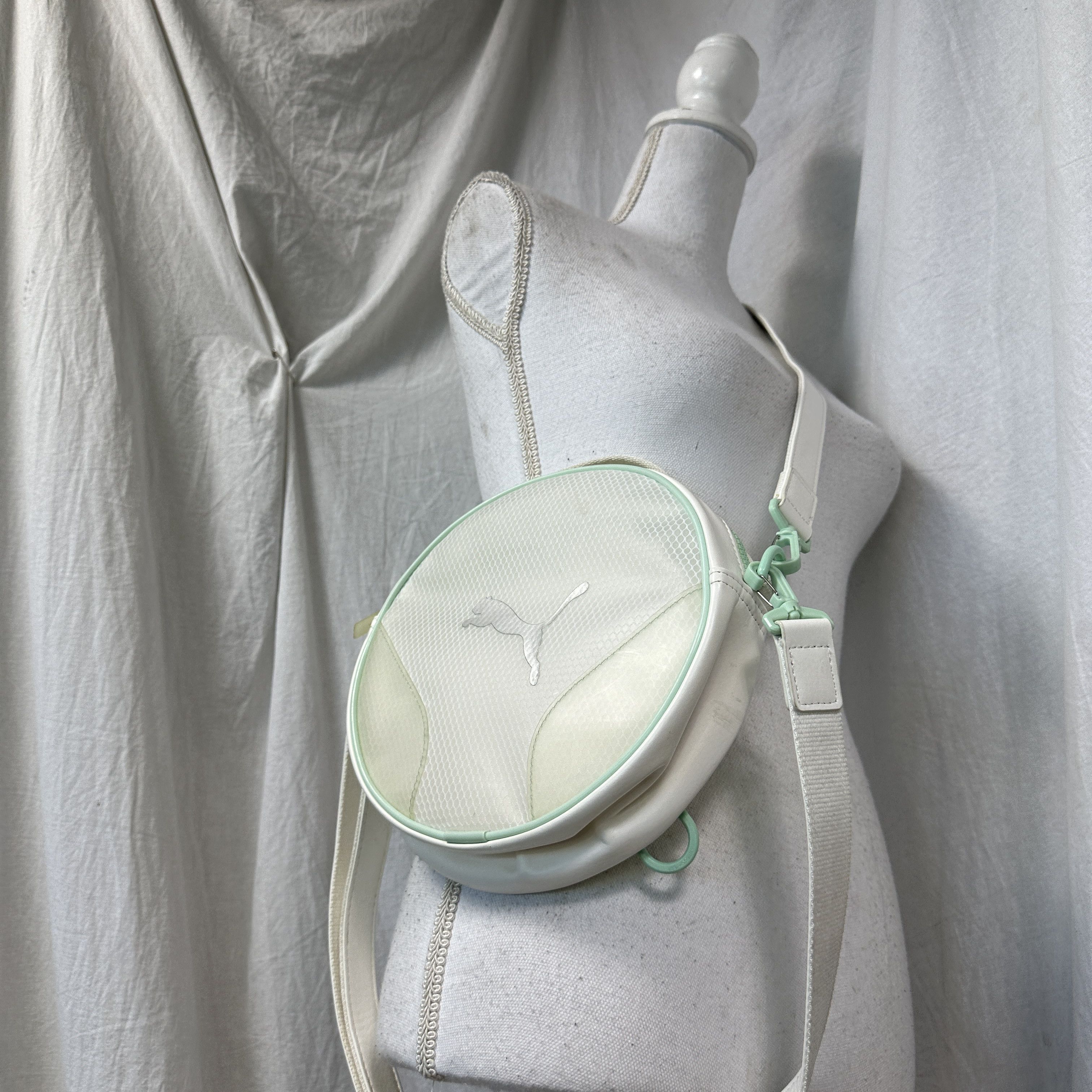 Puma Vintage Puma Round Transparent Unisex Sporty Bag Y2K Size ONE SIZE - 9 Thumbnail