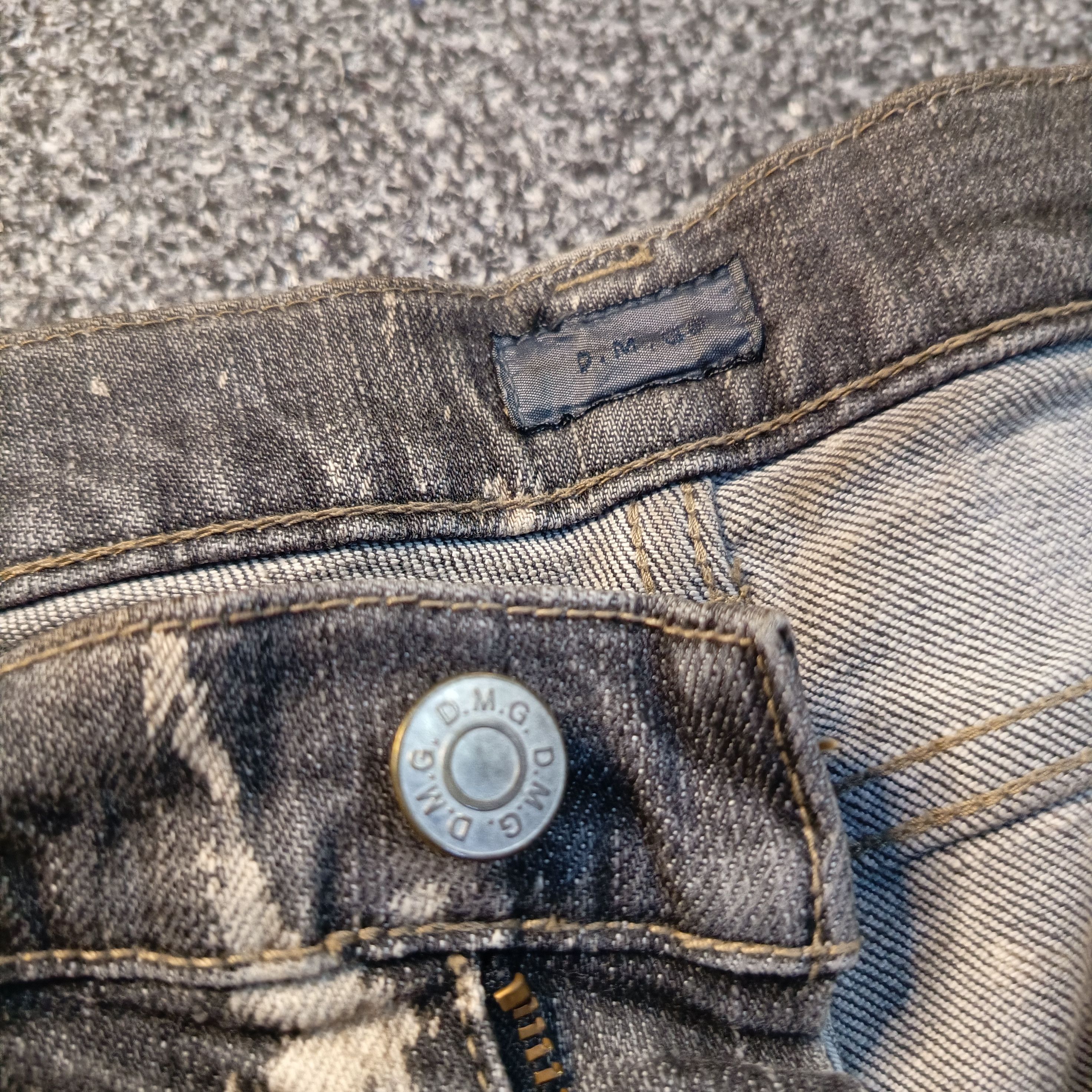 If Six Was Nine 🇯🇵🔥🔥 Vintage y2k Seditionaries DMG Splash Denim Size US 32 / EU 48 - 7 Thumbnail