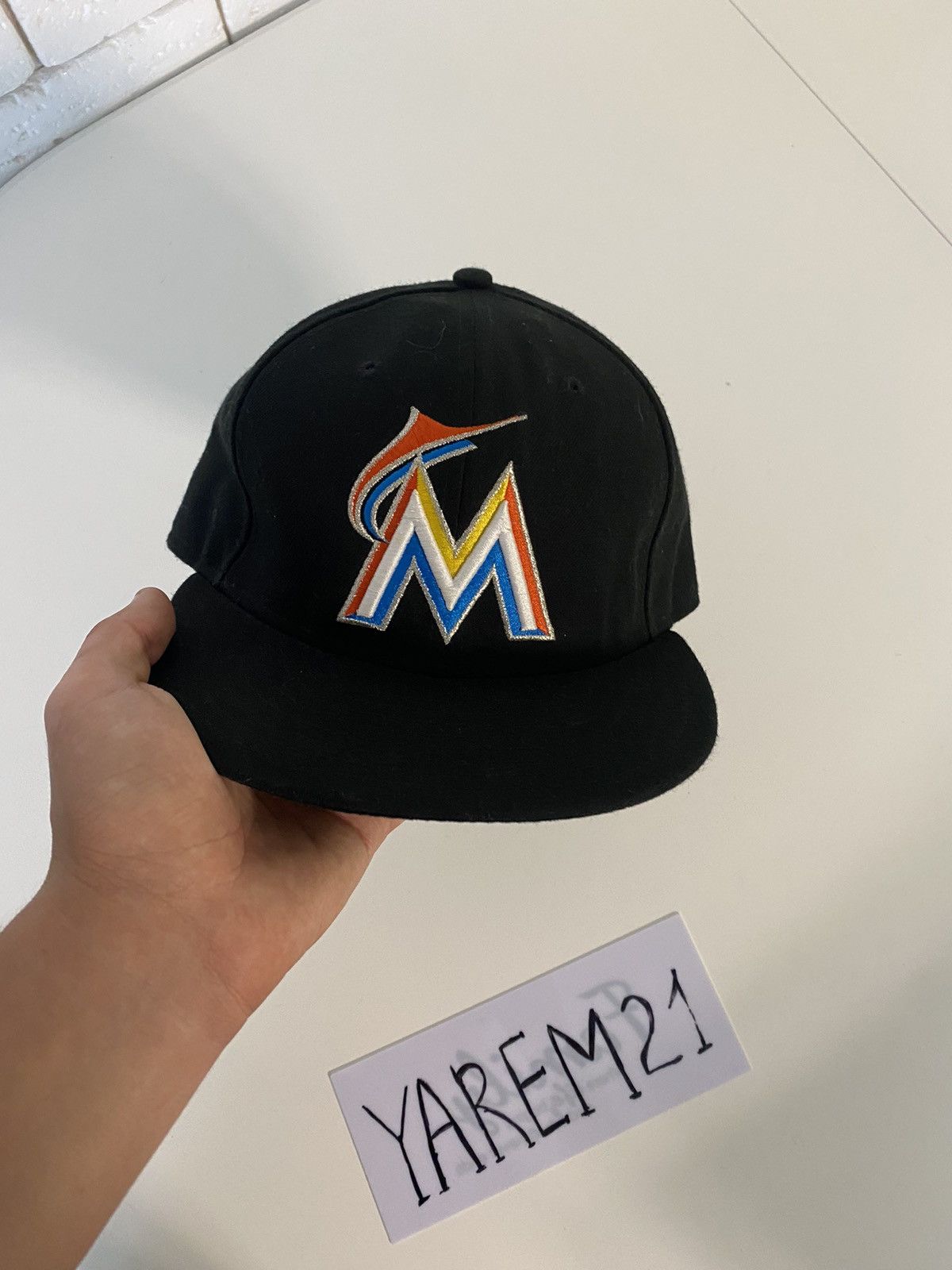 New Era Florida Marlins New Era cap Size ONE SIZE - 2 Thumbnail