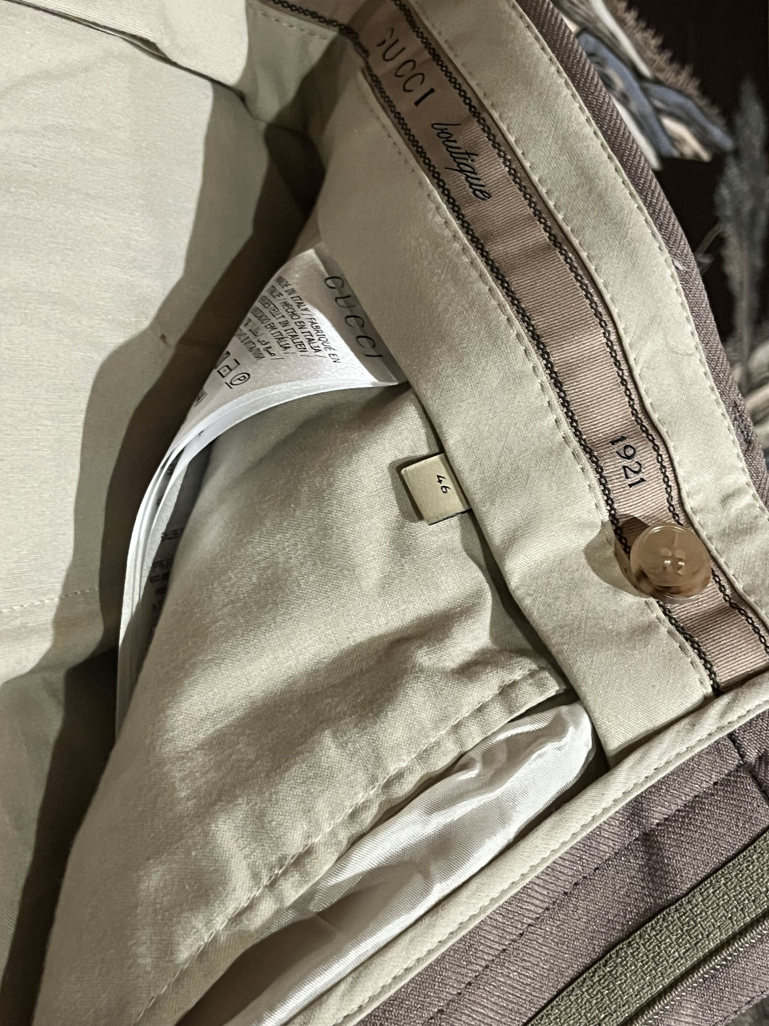 Gucci GUCCI 2024 Fluid Drill Pant with Label Size 36R - 8 Thumbnail