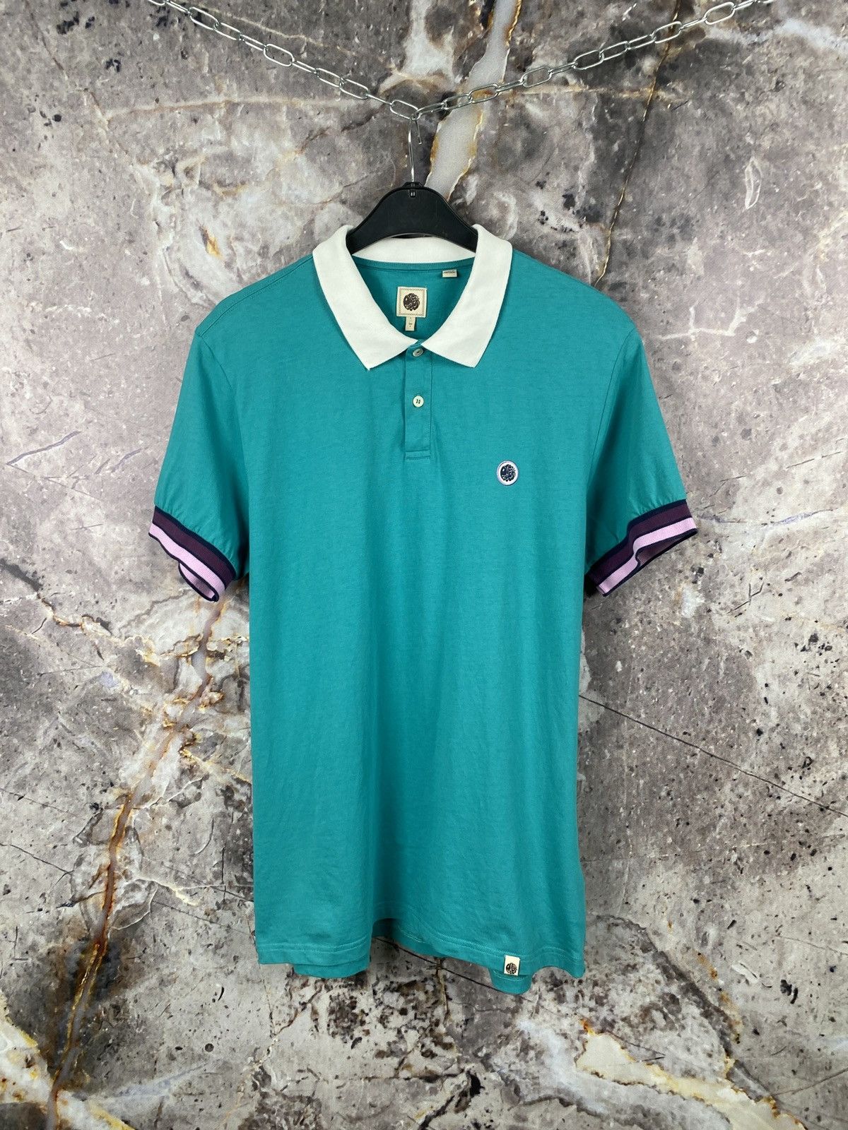 Other × Pretty Green Men’s Pretty Green Polo Shirt Streetwear Size Large Size US L / EU 52-54 / 3 - 1 Thumbnail