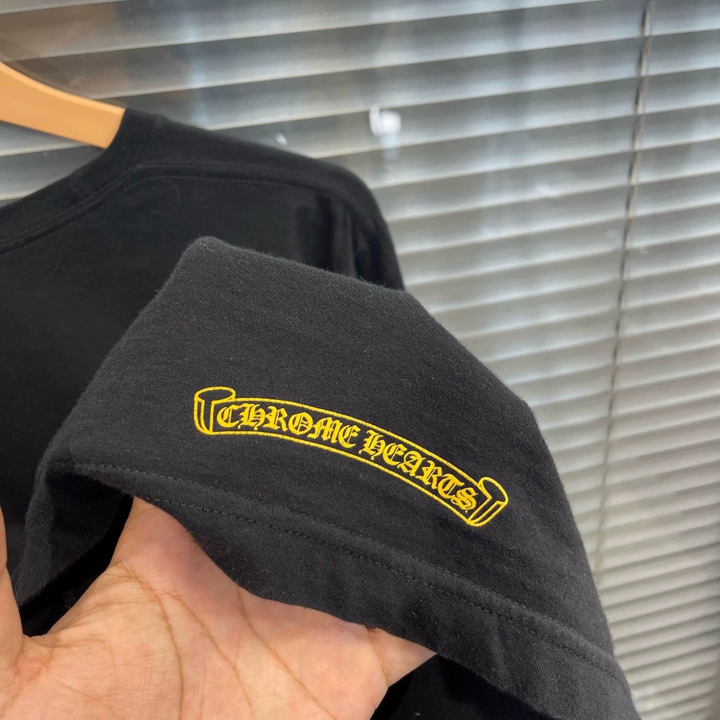 Chrome Hearts Chrome Hearts Classic Yellow Dagger Sanskrit LS S 99 New Size US S / EU 44-46 / 1 - 7 Thumbnail