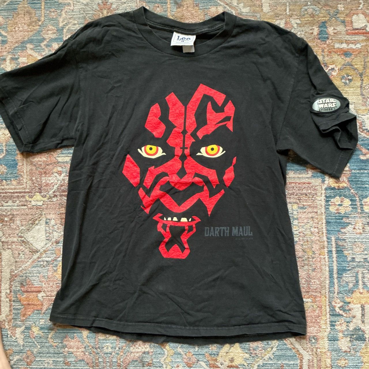 Star Wars Vintage Darth Maul Graphic Tshirt Size US L / EU 52-54 / 3 - 1 Thumbnail