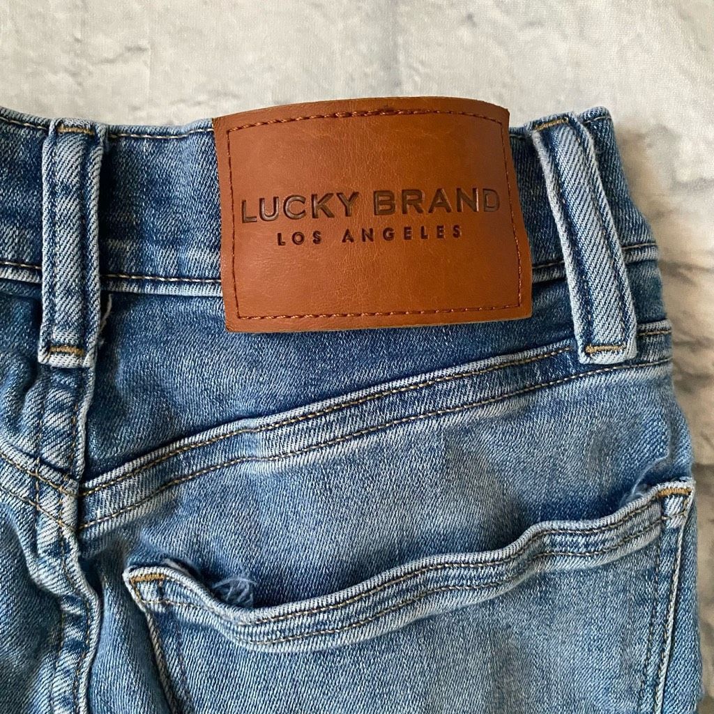 Lucky Brand Lucky Brand women 4/27 ankle high rise skinny Bridgette jean Size 27" / US 4 / IT 40 - 5 Thumbnail