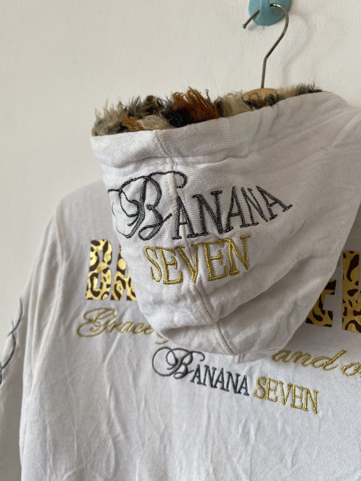 20471120 Banana Seven Reversible Leopard Hooded Size US S / EU 44-46 / 1 - 15 Thumbnail