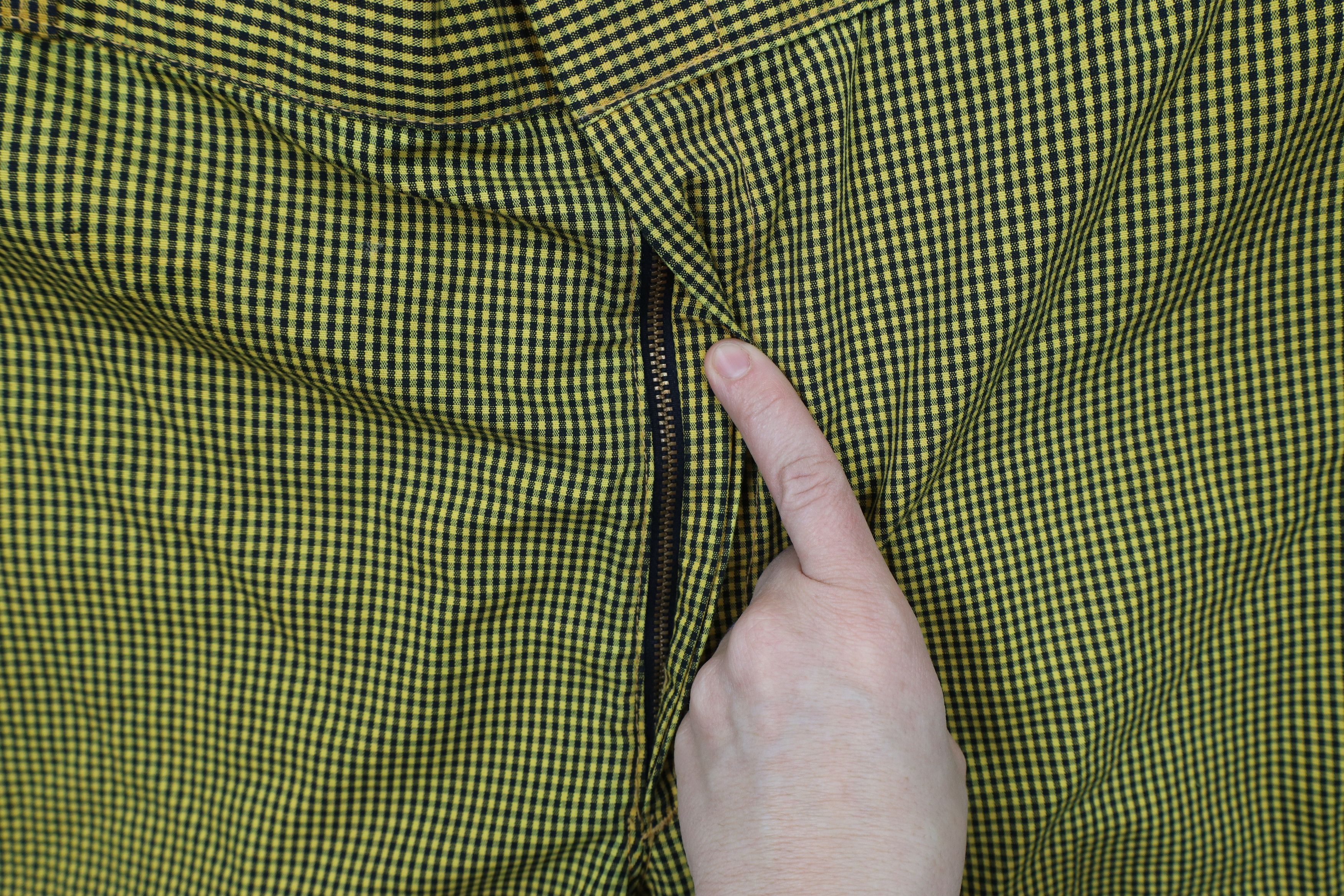 Vintage Vintage 90s Streetwear Wide Leg Mechanic Pants Plaid USA Size US 42 / EU 58 - 6 Thumbnail