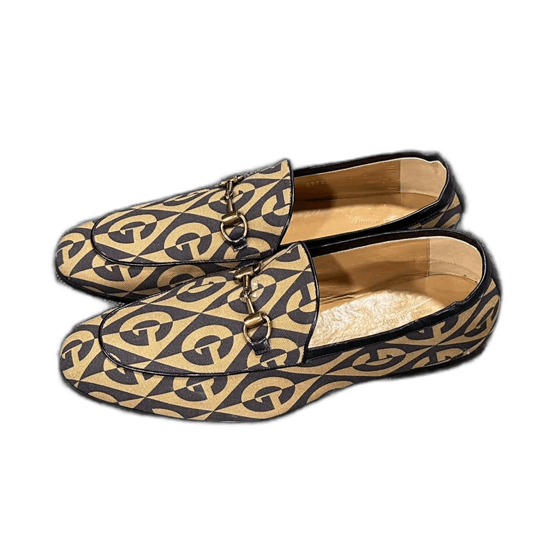 Gucci Gucci Floral Loafers with Horsebit Design Size US 9 / EU 42 - 1 Thumbnail