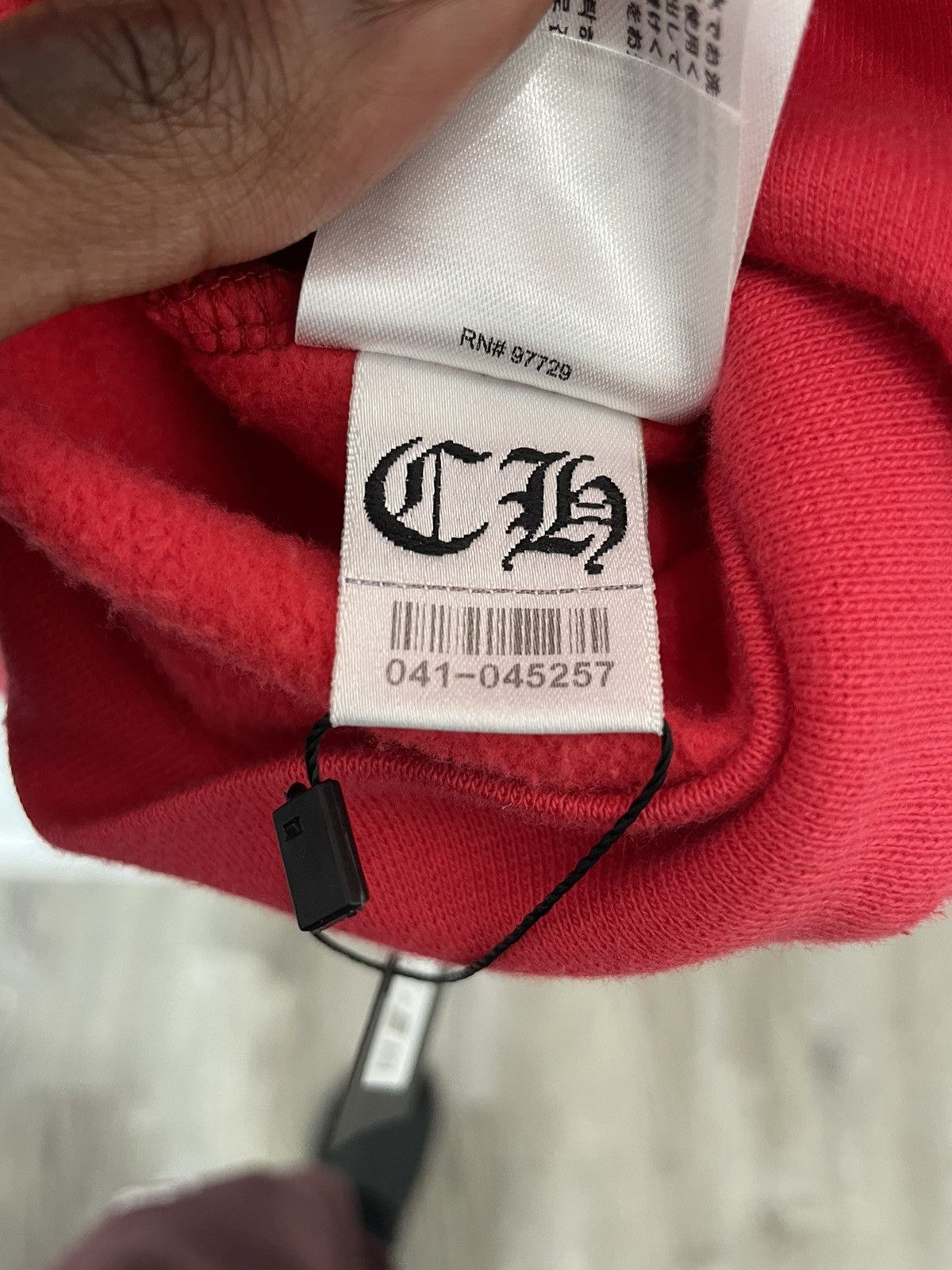 Chrome Hearts Chrome Heart scroll Logo Hoodie Size US XL / EU 56 / 4 - 12 Thumbnail