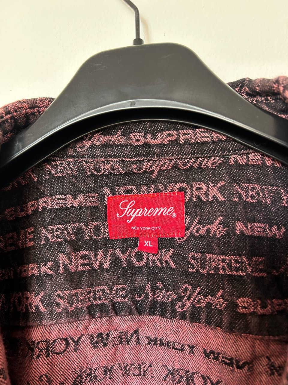 Supreme Supreme Multi Type Jacquard Denim Shirt Overshirt Jacket Size US XL / EU 56 / 4 - 4 Thumbnail