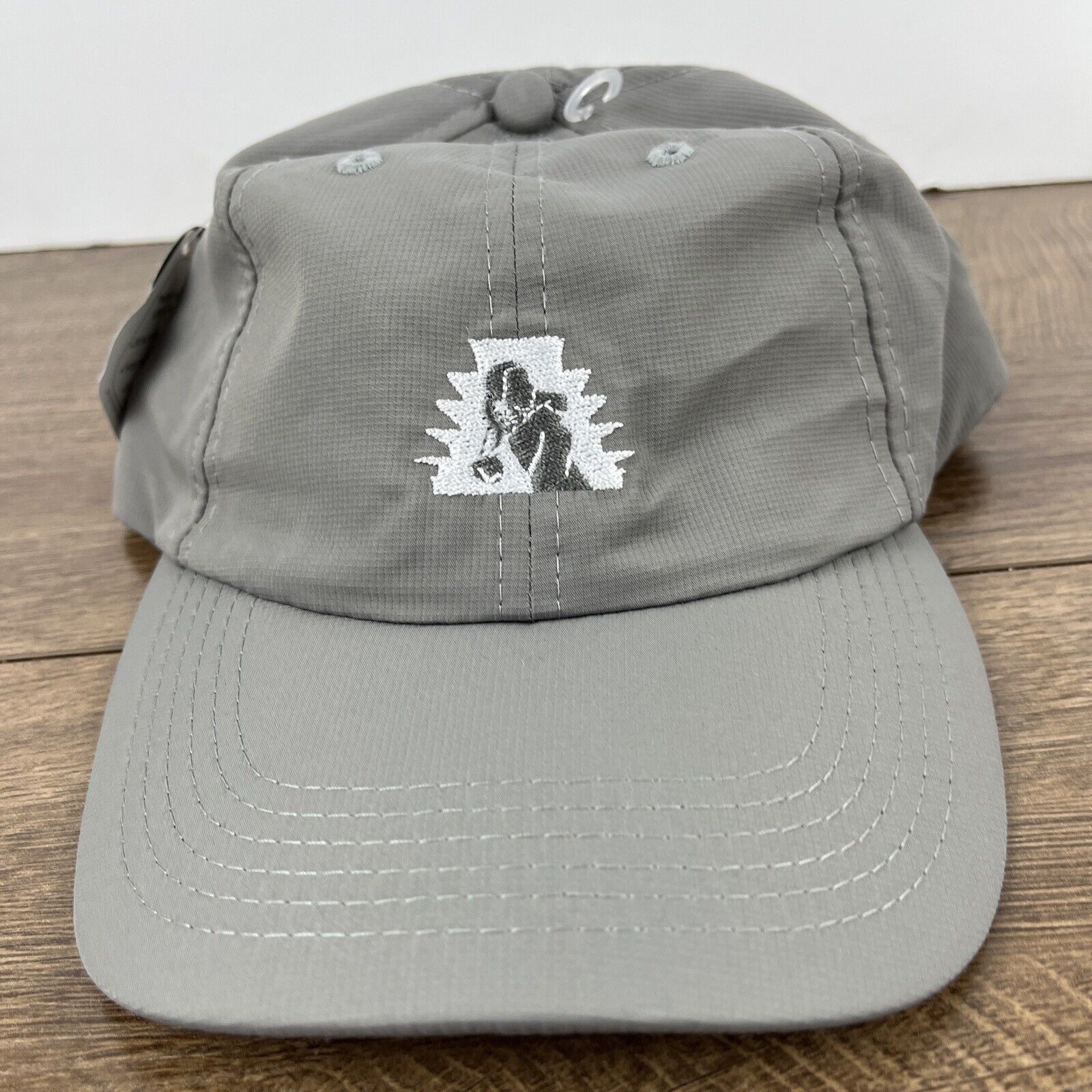 Other Golf Hat Golfing Hat Gray Hat Adjustable Gray Adult Size Hat Size ONE SIZE - 7 Thumbnail