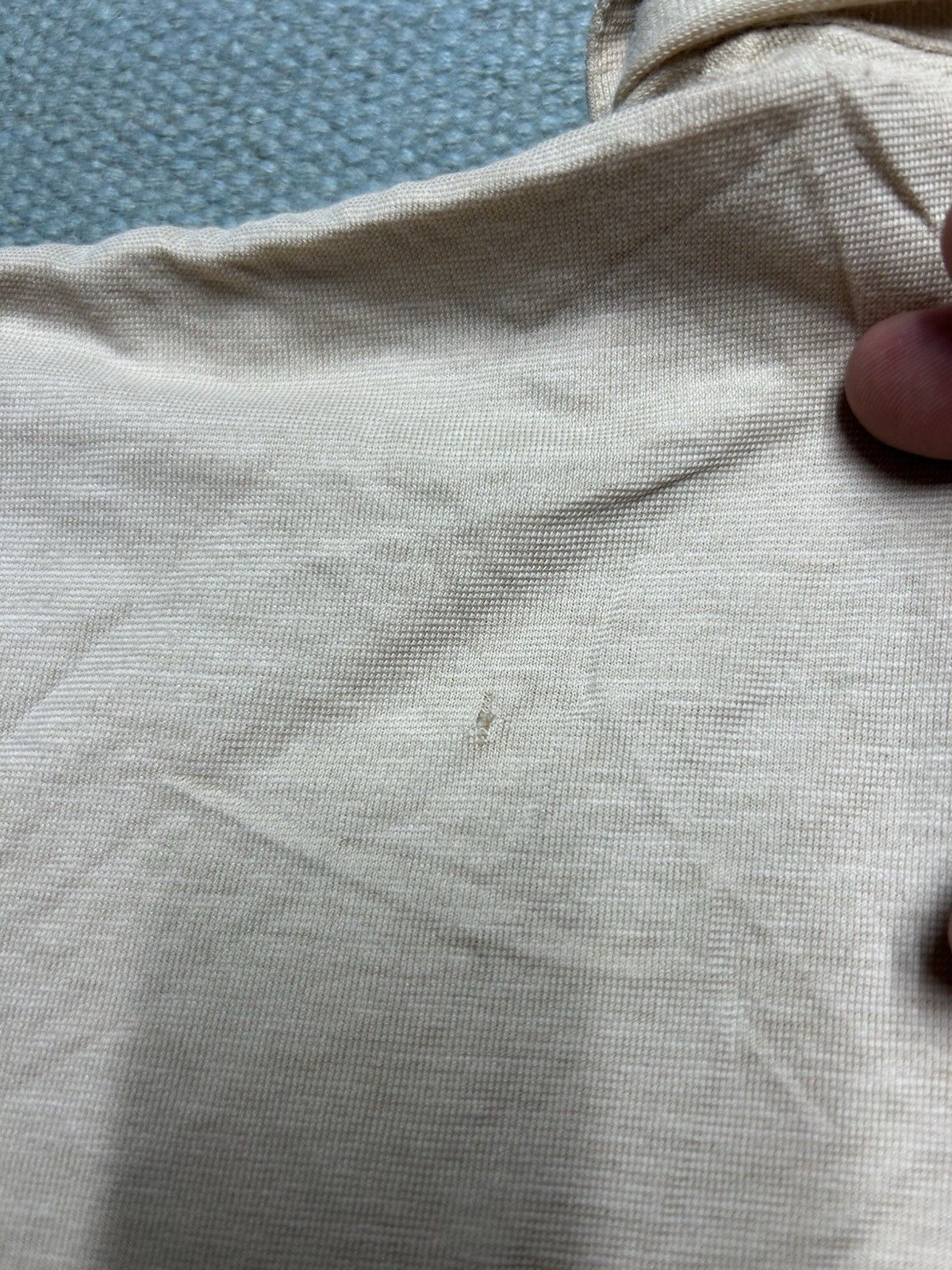 Vintage Vtg 80s polo shirt beige tan soft golf poly cotton medium Size US M / EU 48-50 / 2 - 9 Thumbnail