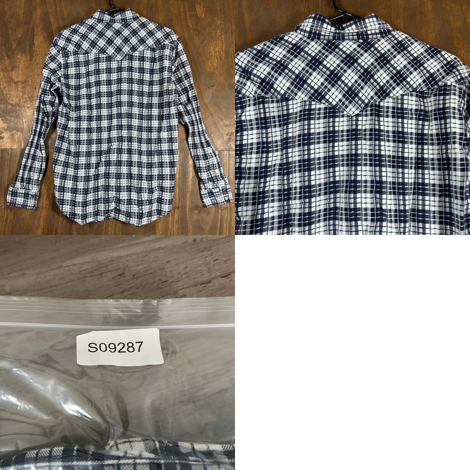 Lucky Brand Lucky Brand Shirt Womens Blue White Plaid Classic Fit Pearl Snap Long Sleeve M Size M / US 6-8 / IT 42-44 - 9 Thumbnail