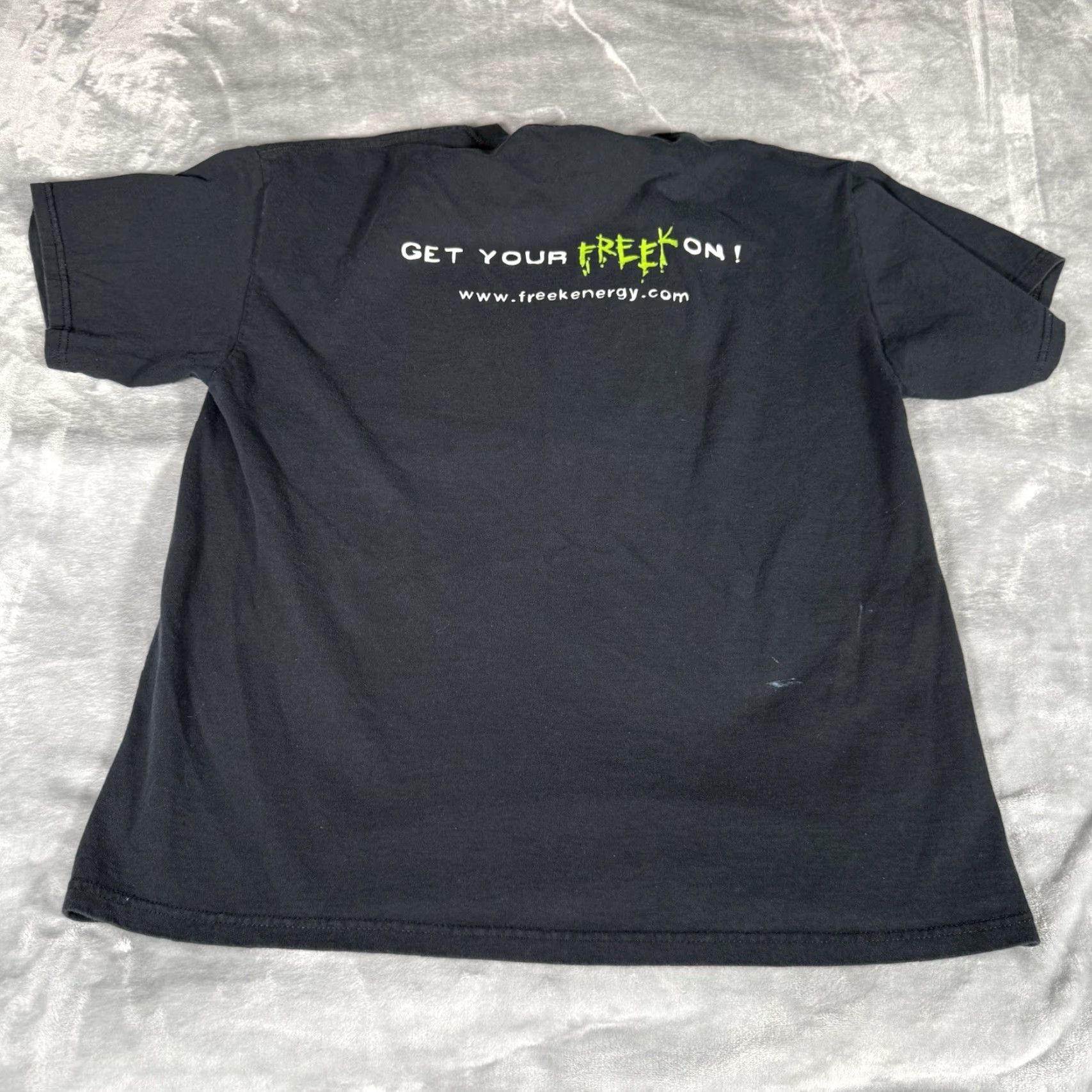 Gildan Vintage Gildan T-Shirt Mens XL Black Graphic Print Short Sleeve Crew Neck Reggae? (no, can't add) Size US XL / EU 56 / 4 - 6 Thumbnail
