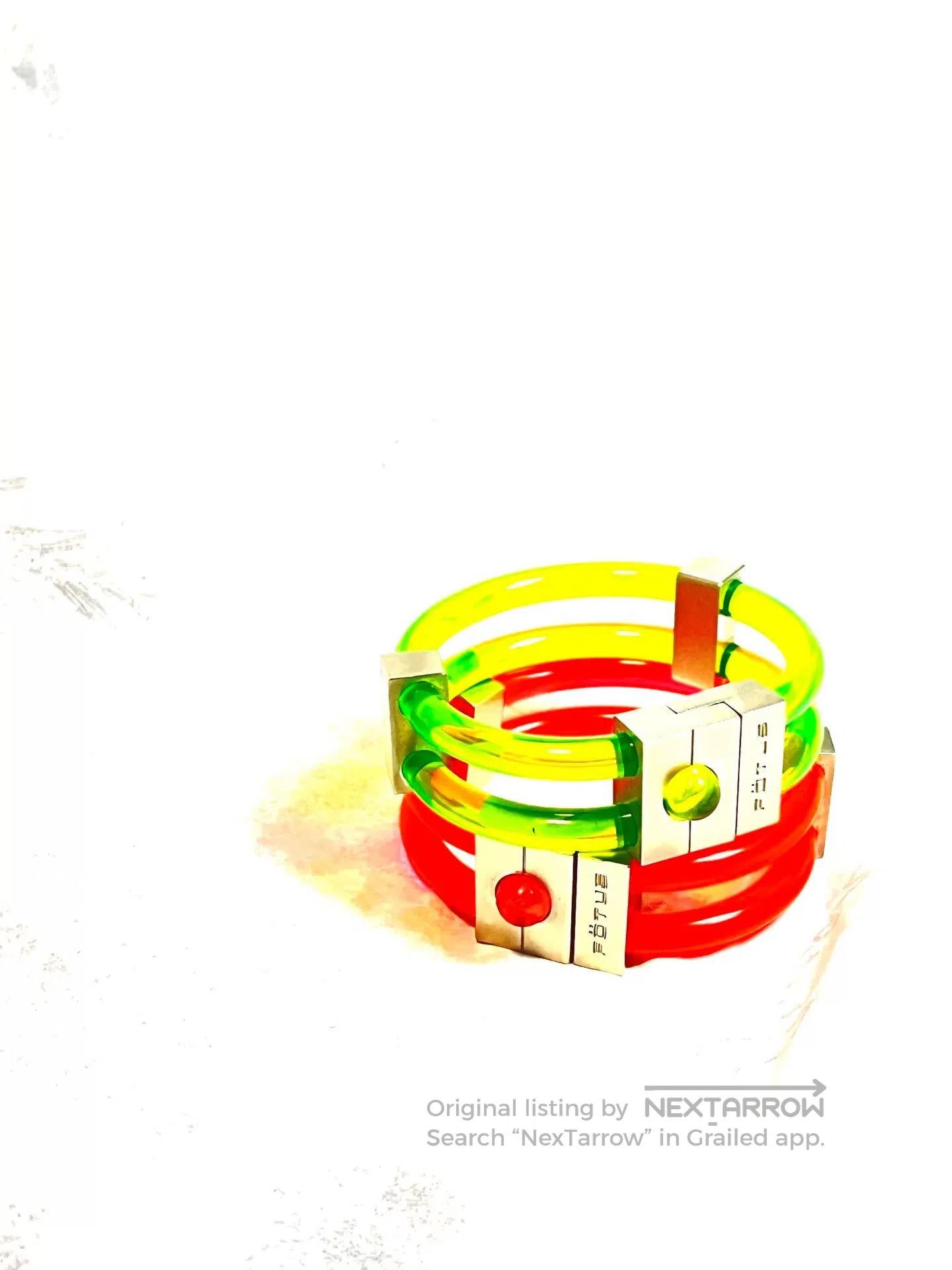 Fotus Fotus Fluorescent Green Bracelet. Size ONE SIZE - 1 Thumbnail