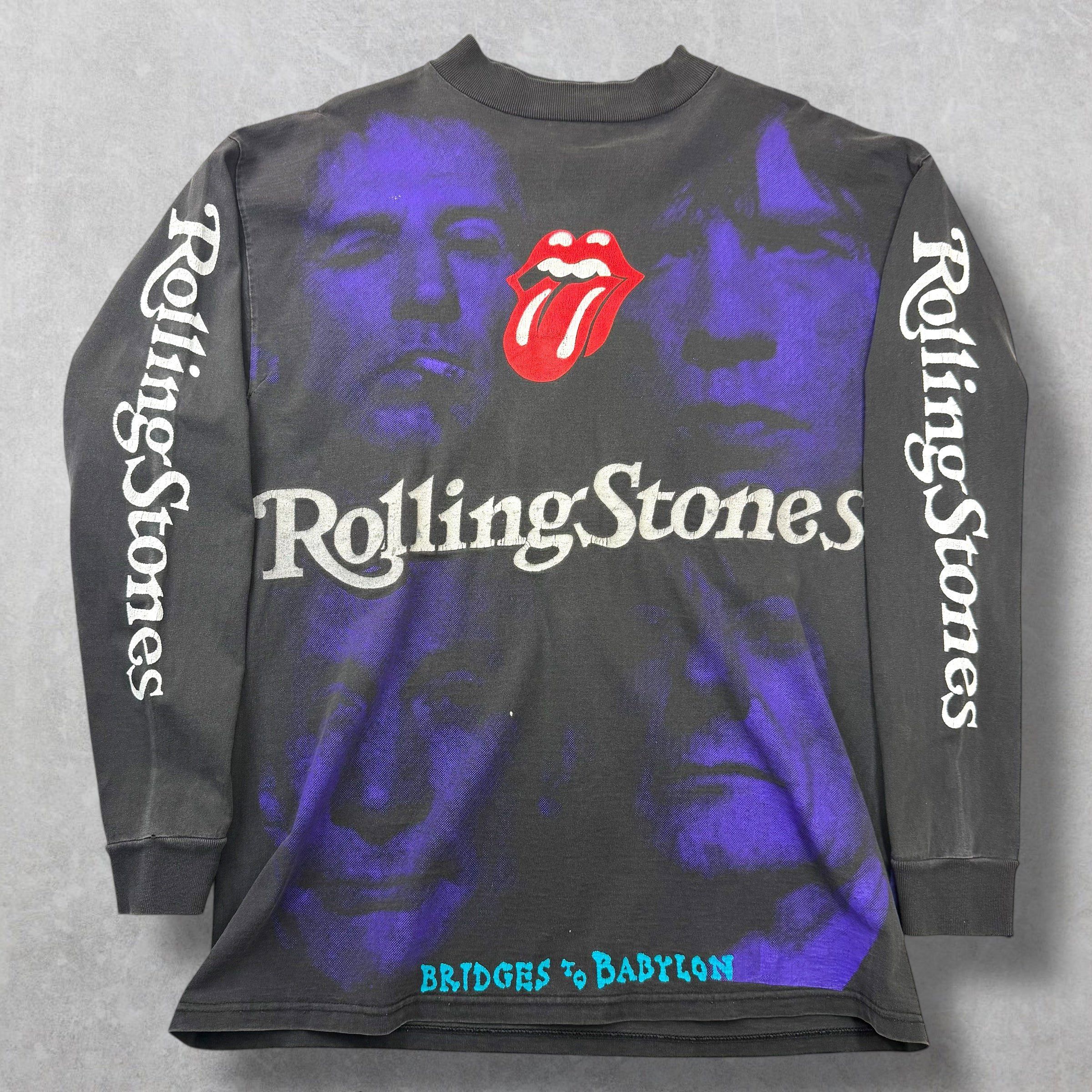 Vintage Vintage 90's Resurreccion Rolling Stones L/S Tee XL Size US XL / EU 56 / 4 - 1 Thumbnail