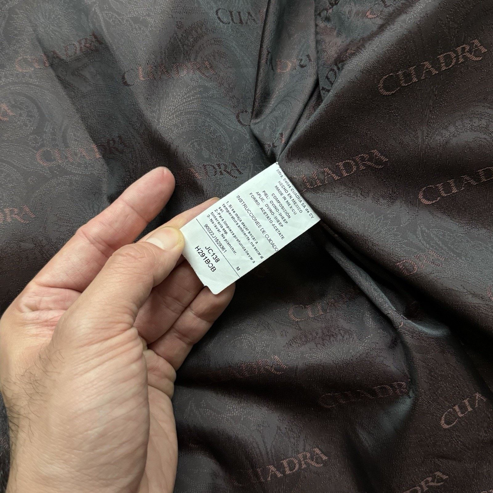 Cuadra Cuadra Brown Leather Jacket Honey Ovine Lamb Leather Moto Size US M / EU 48-50 / 2 - 12 Thumbnail
