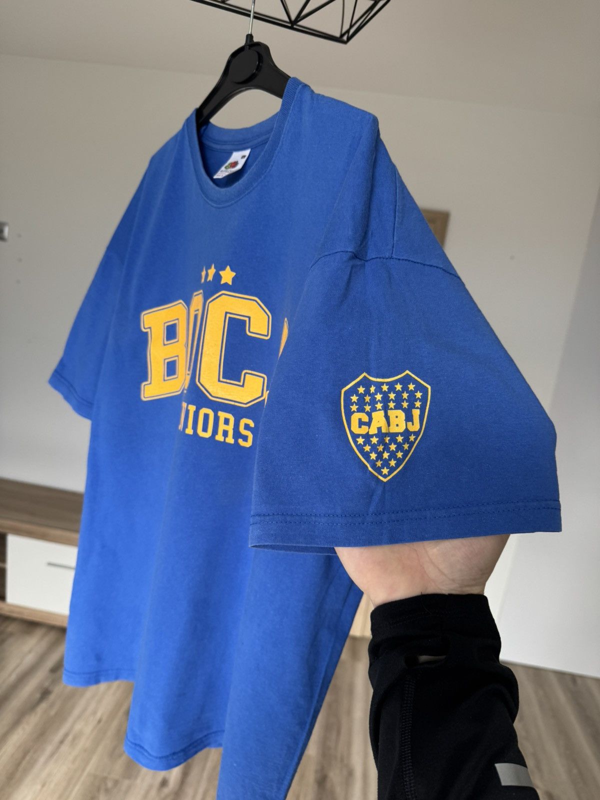 Vintage Vintage BOCA Juniors Fan Shirt y2k blokecore maradona CABJ Size US XL / EU 56 / 4 - 3 Thumbnail