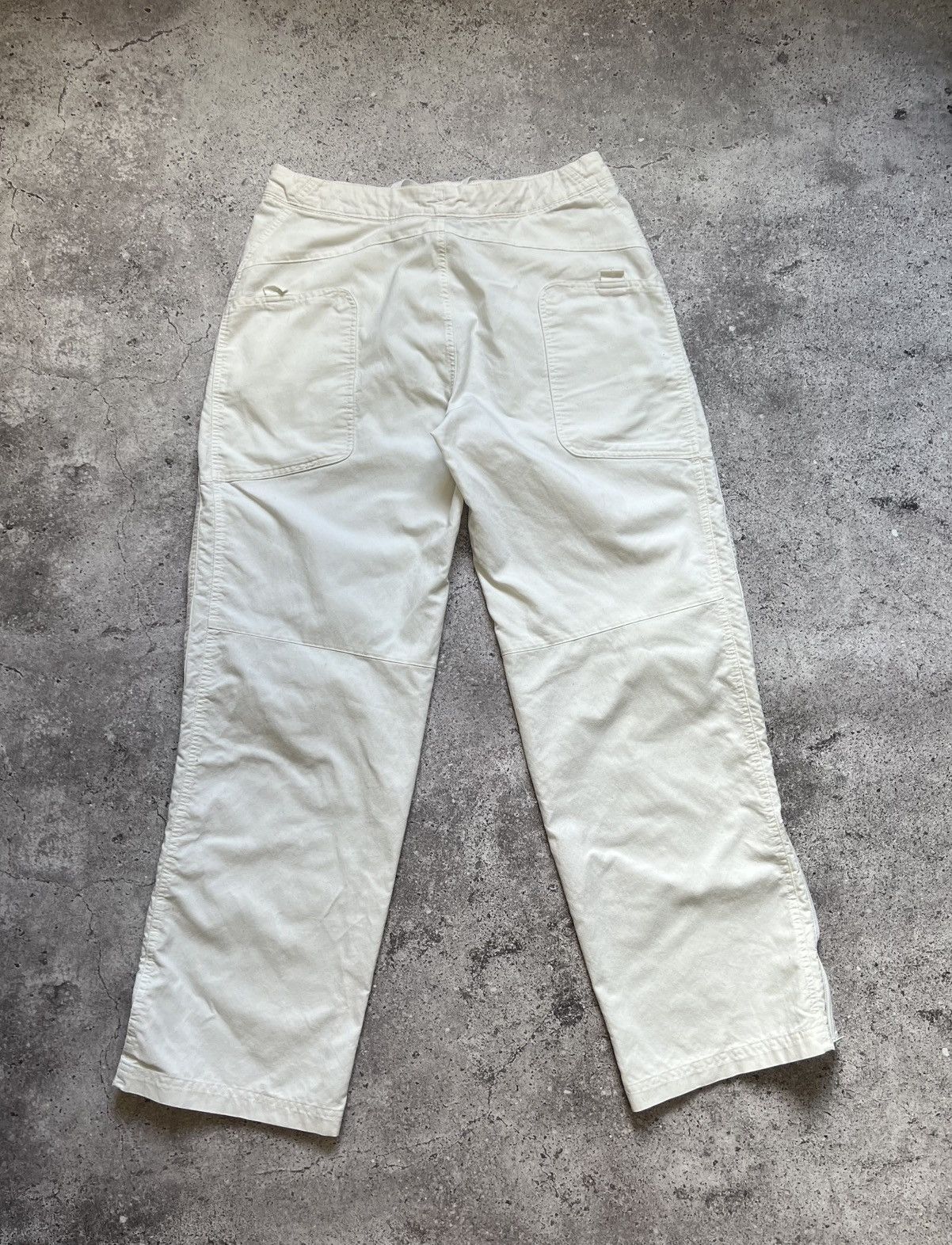 Nike × Vintage Vintage Men's Nike Pants White Swoosh Y2K Size US 32 / EU 48 - 10 Thumbnail