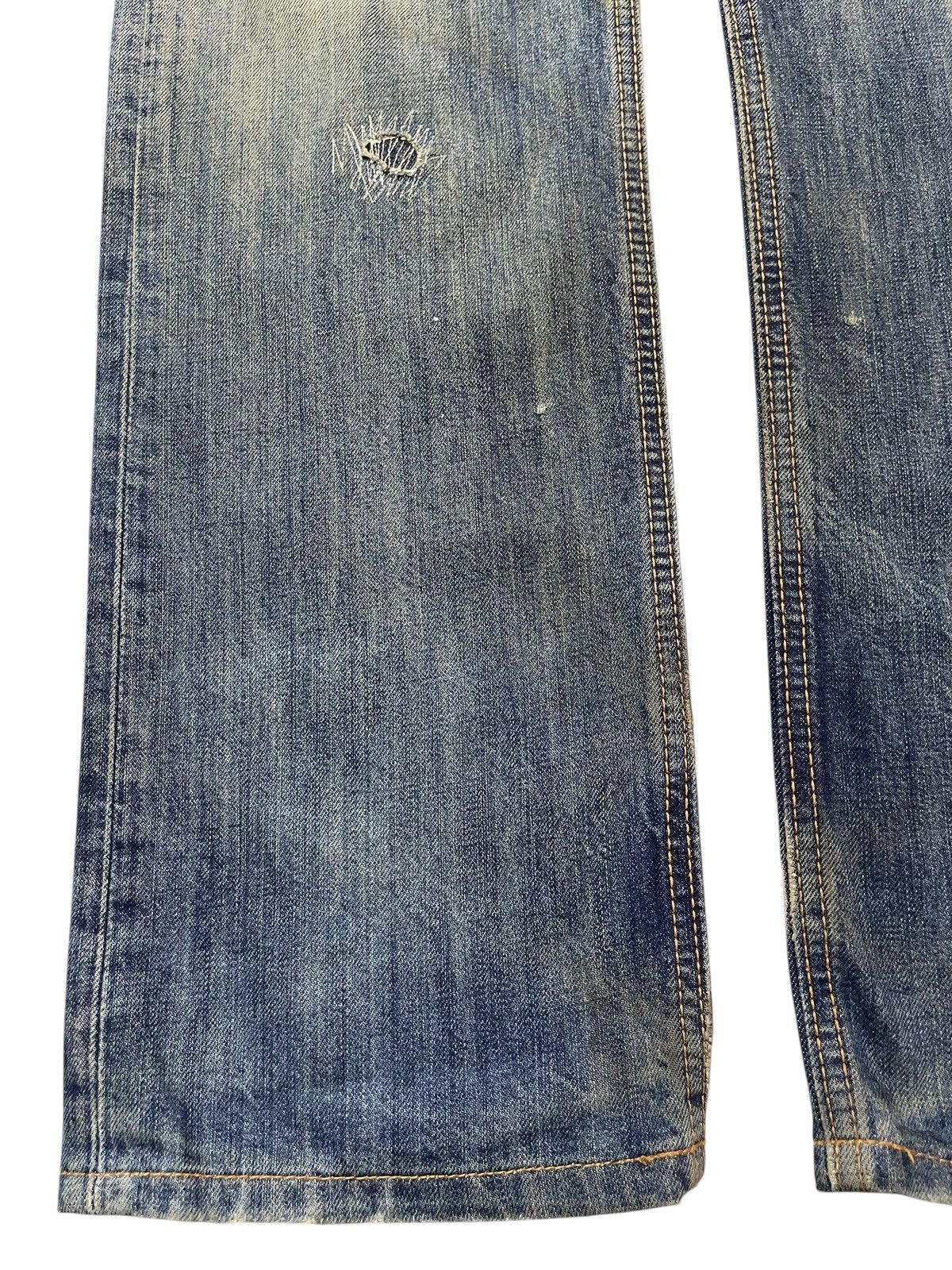 Edwin Vintage Japan Edwin Mud Wash Painted Style Distress Jeans Size US 32 / EU 48 - 7 Thumbnail