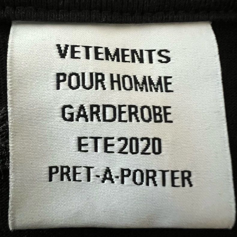 Vetements Vetements Short Sleeve T-Shirt - Size S - No Accessories Size US S / EU 44-46 / 1 - 6 Thumbnail