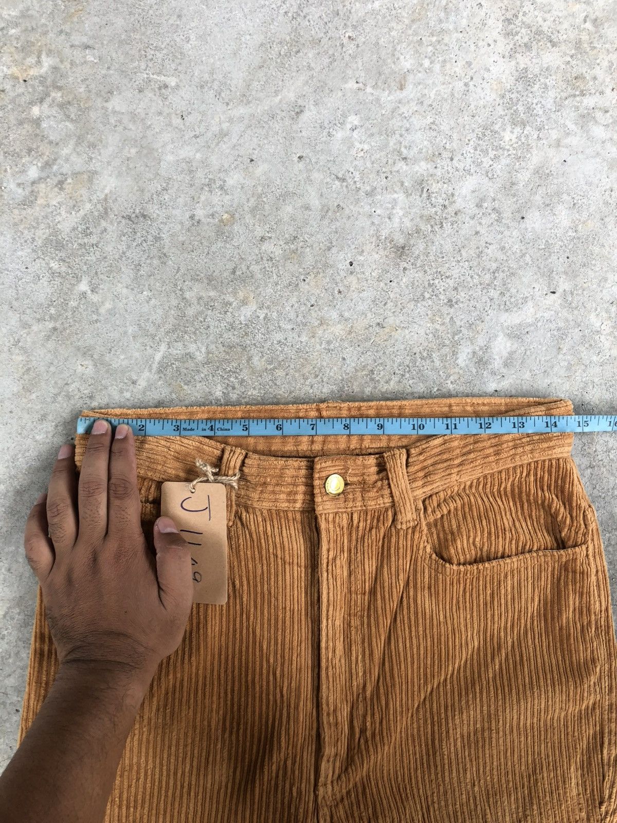 Issey Miyake Mercibeaucoup Corduroy Jeans Drop Crocth Size US 29 - 16 Thumbnail