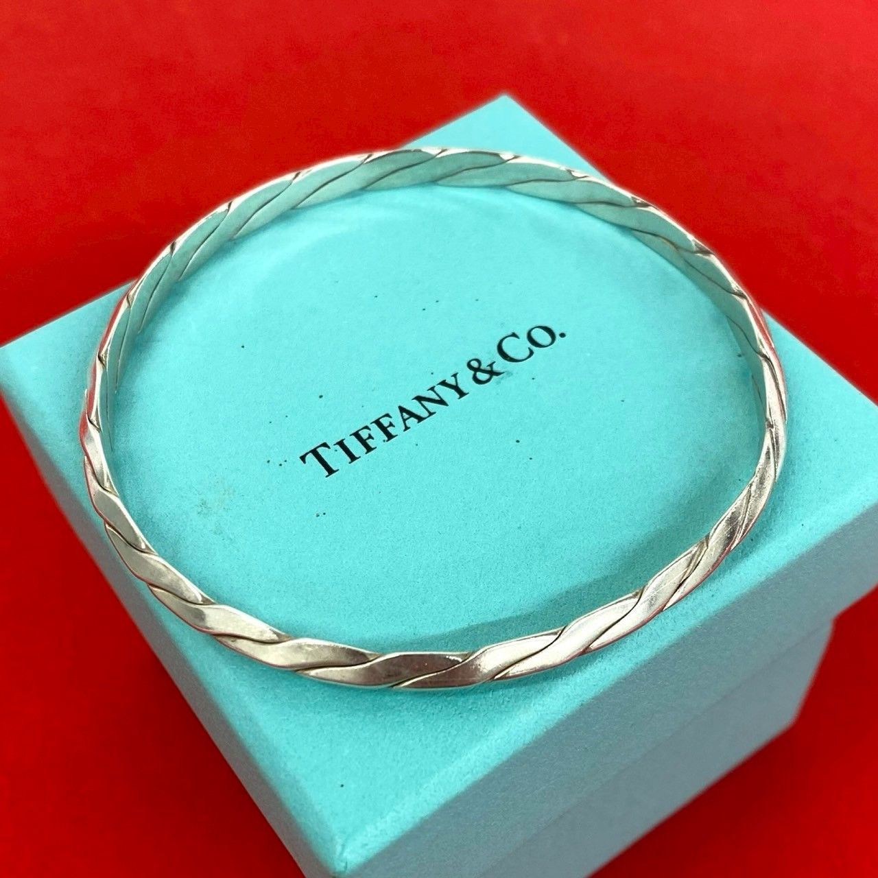 Tiffany & Co. Tiffany & Co. Tiffany & Co. 925 Silver Bracelet Precious Metal Bangle DUTY FREE for USA Size ONE SIZE - 1 Thumbnail