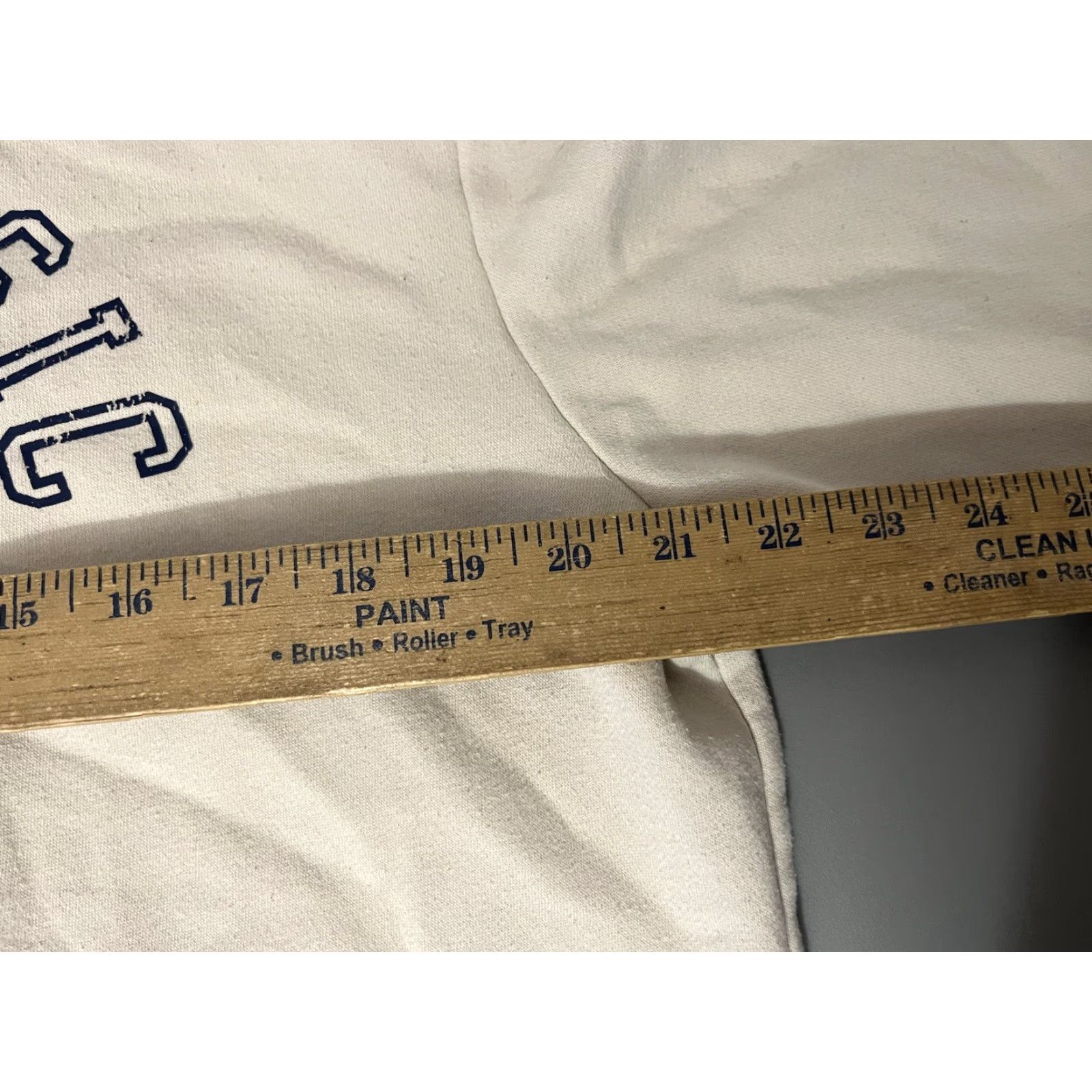 Gap GAP Hoodie Male L Ivory Sweatshirt Vintage-Look Striped Pullover Hooded Pockets Cotton Polyester Fleece UI- Nautical Retro Mens Size US L / EU 52-54 / 3 - 6 Thumbnail