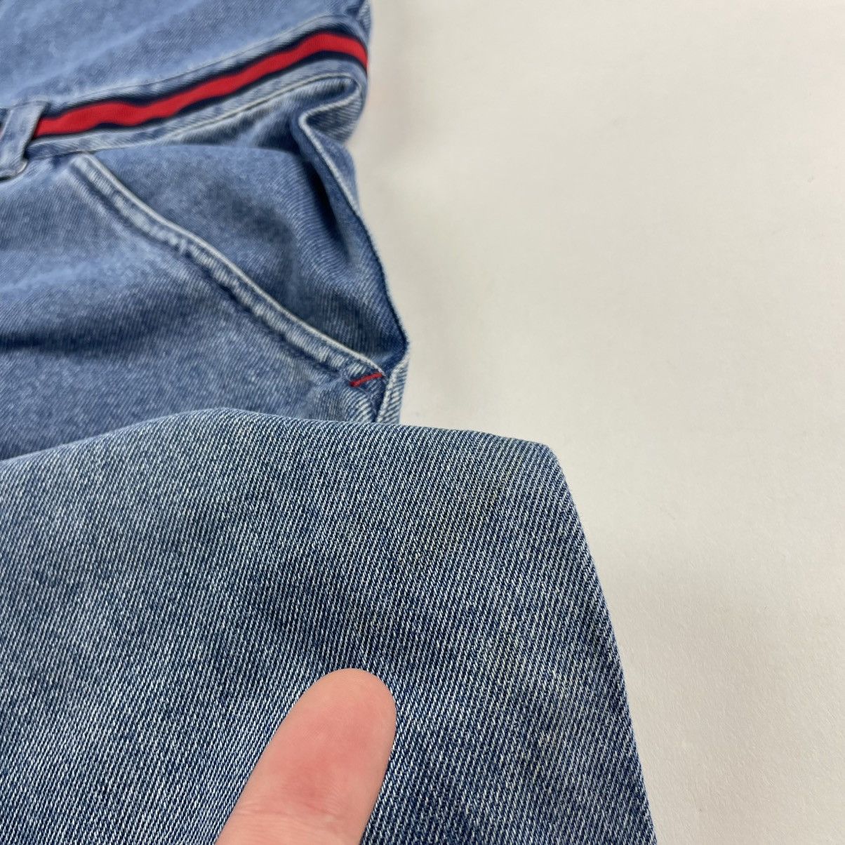 Tommy Hilfiger × Tommy Jeans × Vintage VTG Y2K TOMMY JEANS Hilfiger M Denim Jumpsuit Coverall slim Size M / US 6-8 / IT 42-44 - 2 Thumbnail