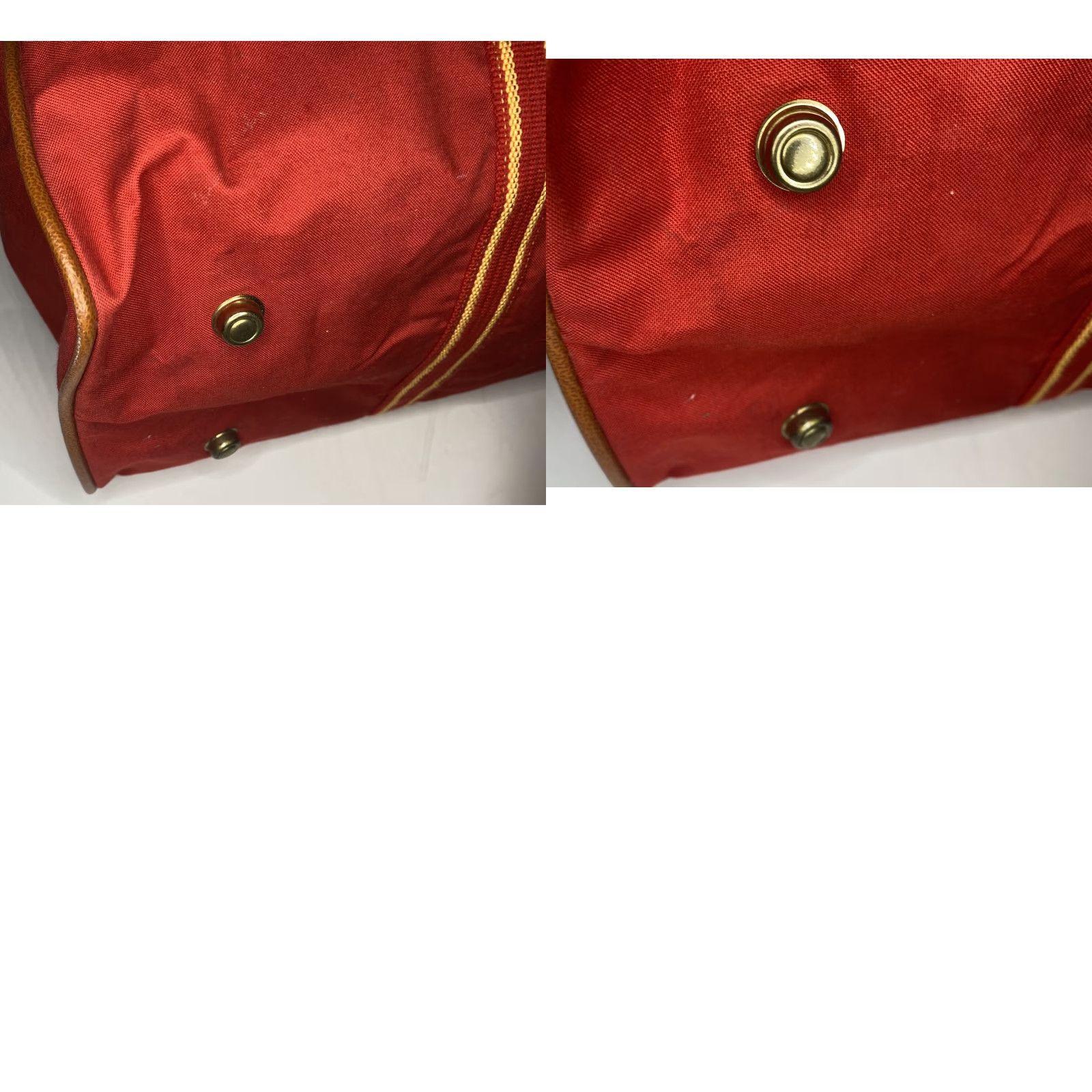 Vintage VINTAGE Sophia Canvas Tote Bag Red 90s Unisex Adults Leather Straps Size ONE SIZE - 11 Thumbnail
