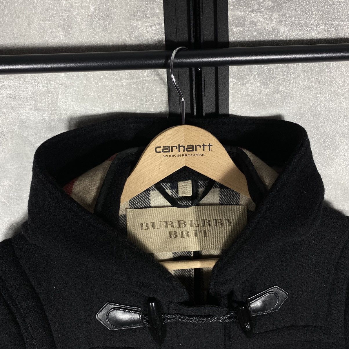 Burberry BURBERRY LONDON WOOL LONG DUFFLE COAT TRENCH COAT VINTAGE Size US S / EU 44-46 / 1 - 8 Thumbnail