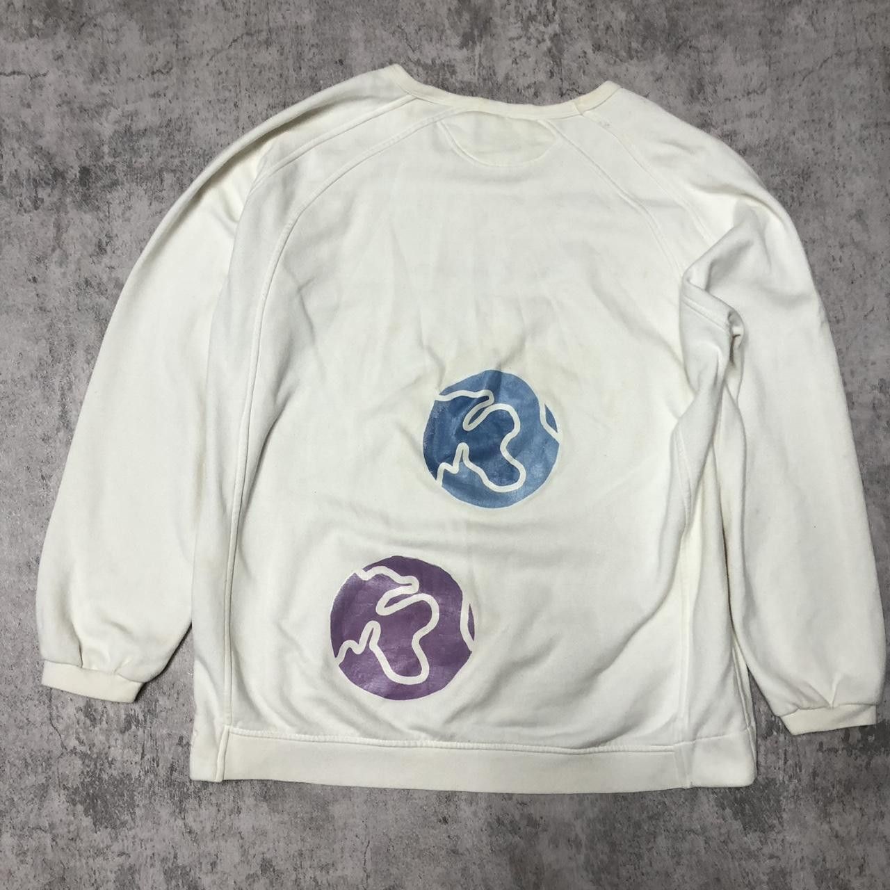 Champion White Champion sweatshirt with a small stain Size XL / US 12-14 / IT 48-50 - 8 Thumbnail