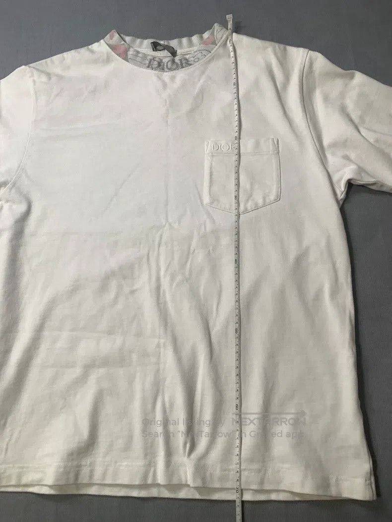 Dior Dior Collar Floral Logo Short Sleeve T-Shirt Size US M / EU 48-50 / 2 - 7 Thumbnail