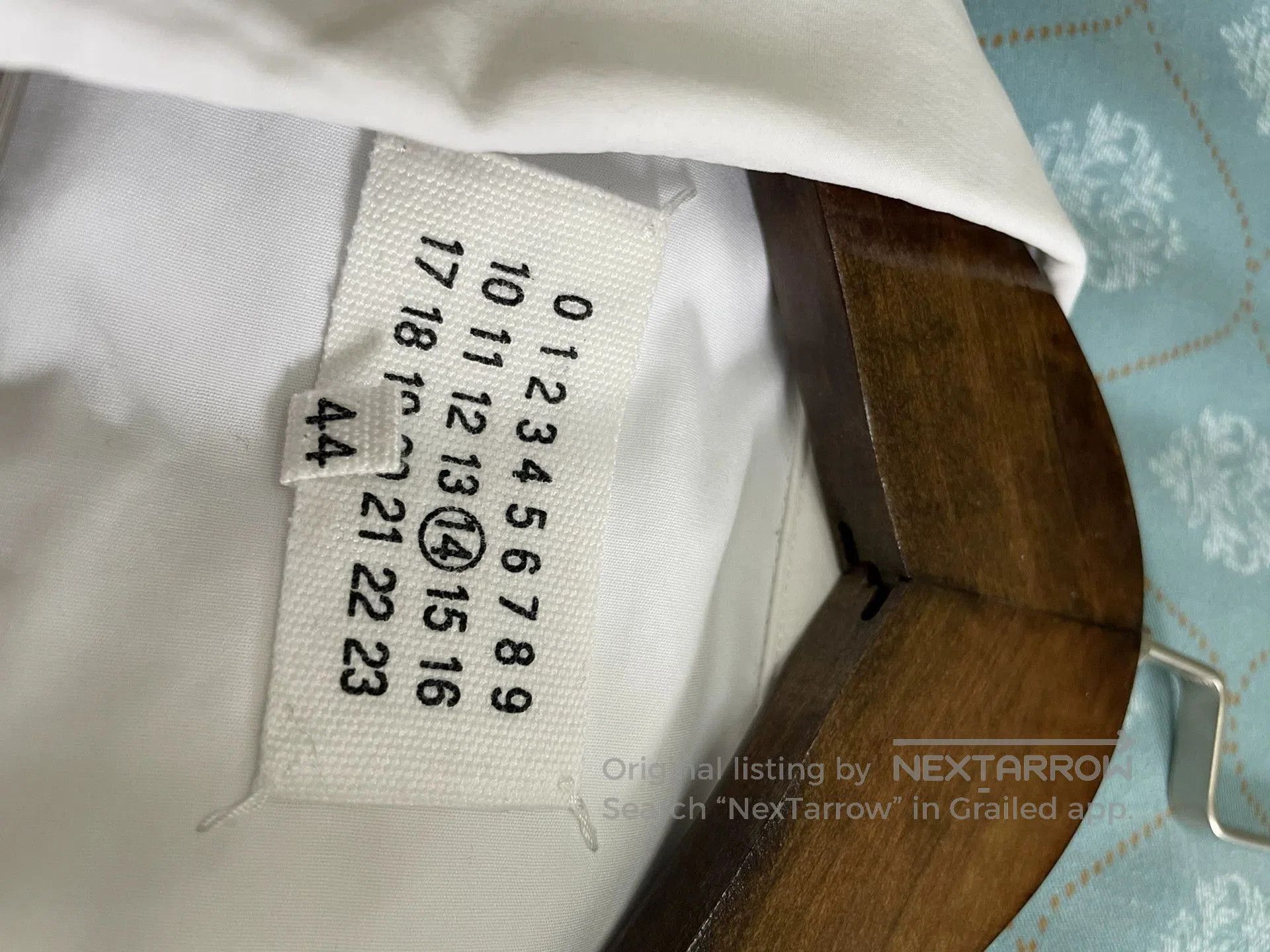 Maison Margiela Maison Margiela White Shirt for Men. Size US S / EU 44-46 / 1 - 5 Thumbnail